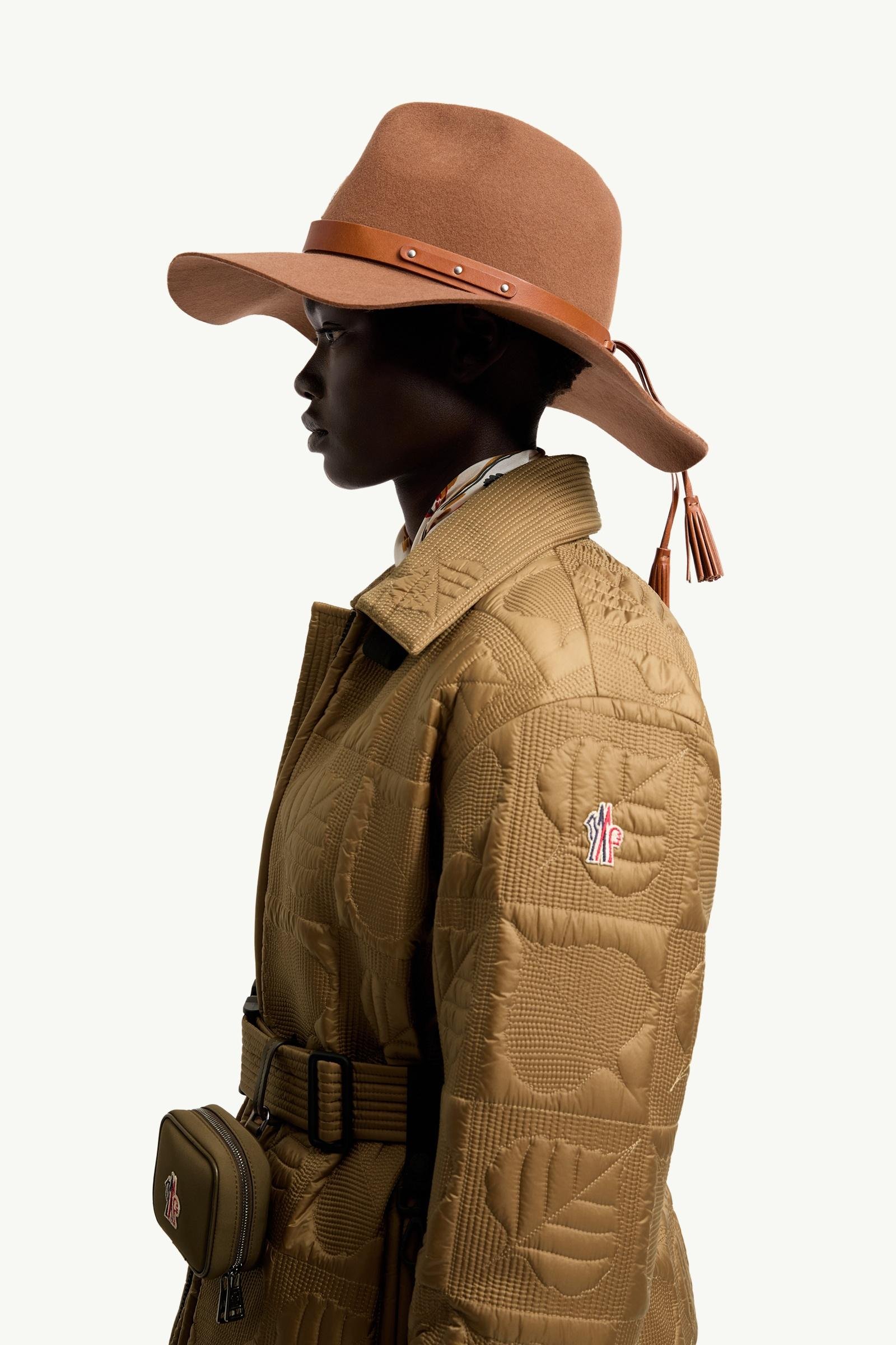 Alternative view of Crevoux Leaf-Quilted Down Shirt Jacket