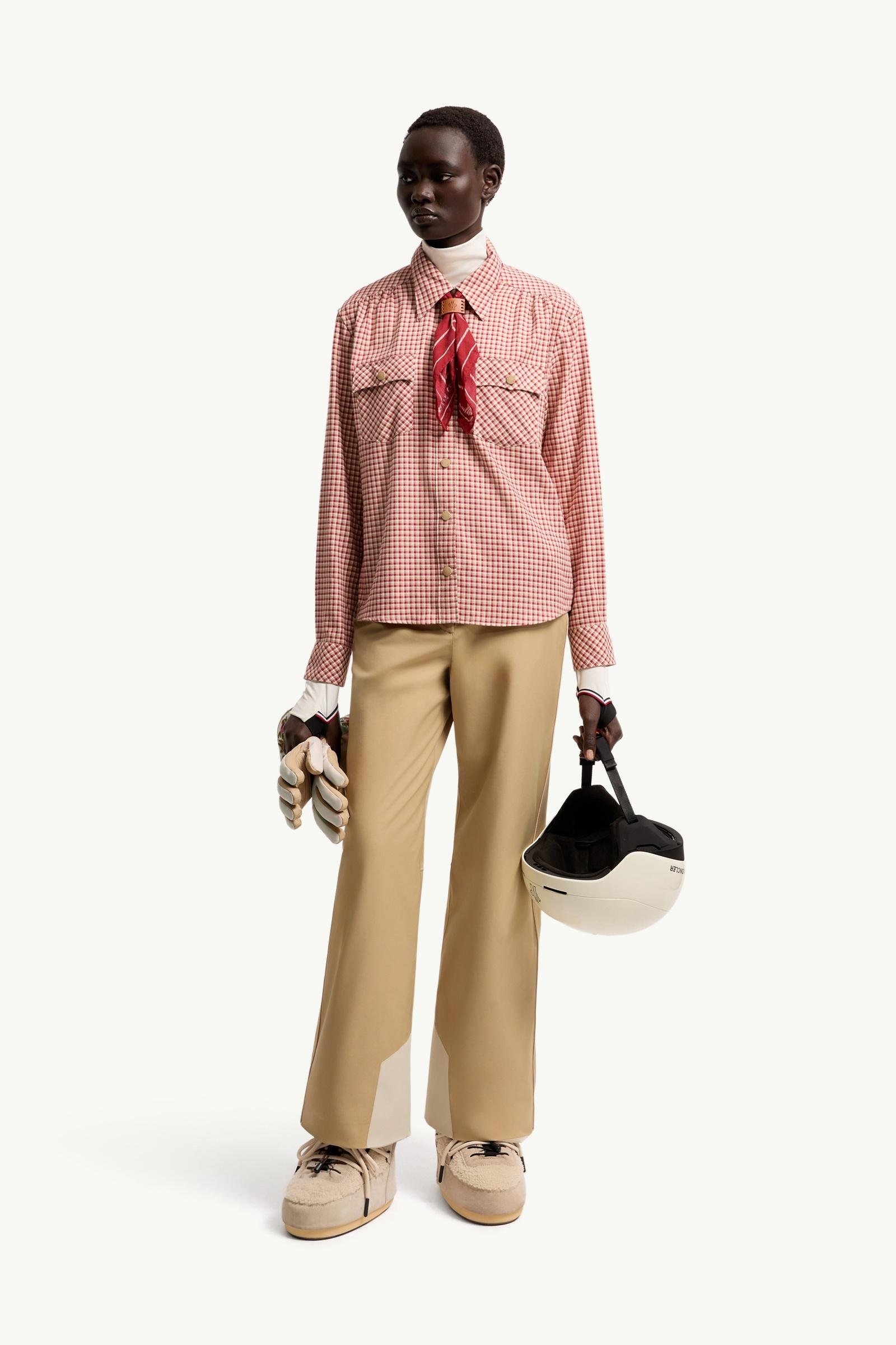Check Cotton Long Sleeve Shirt