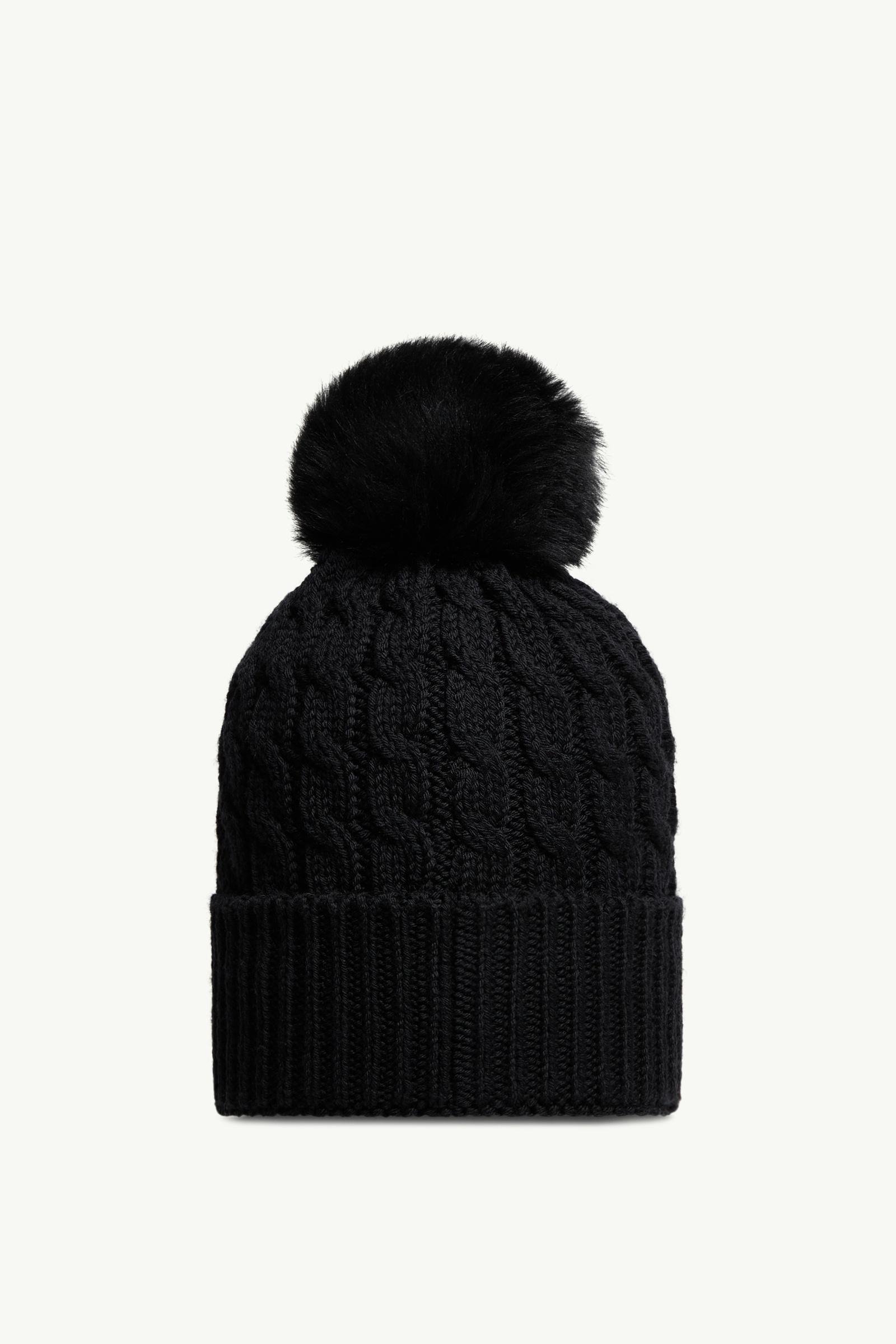 Wool Beanie With Pom Pom - 图片 4