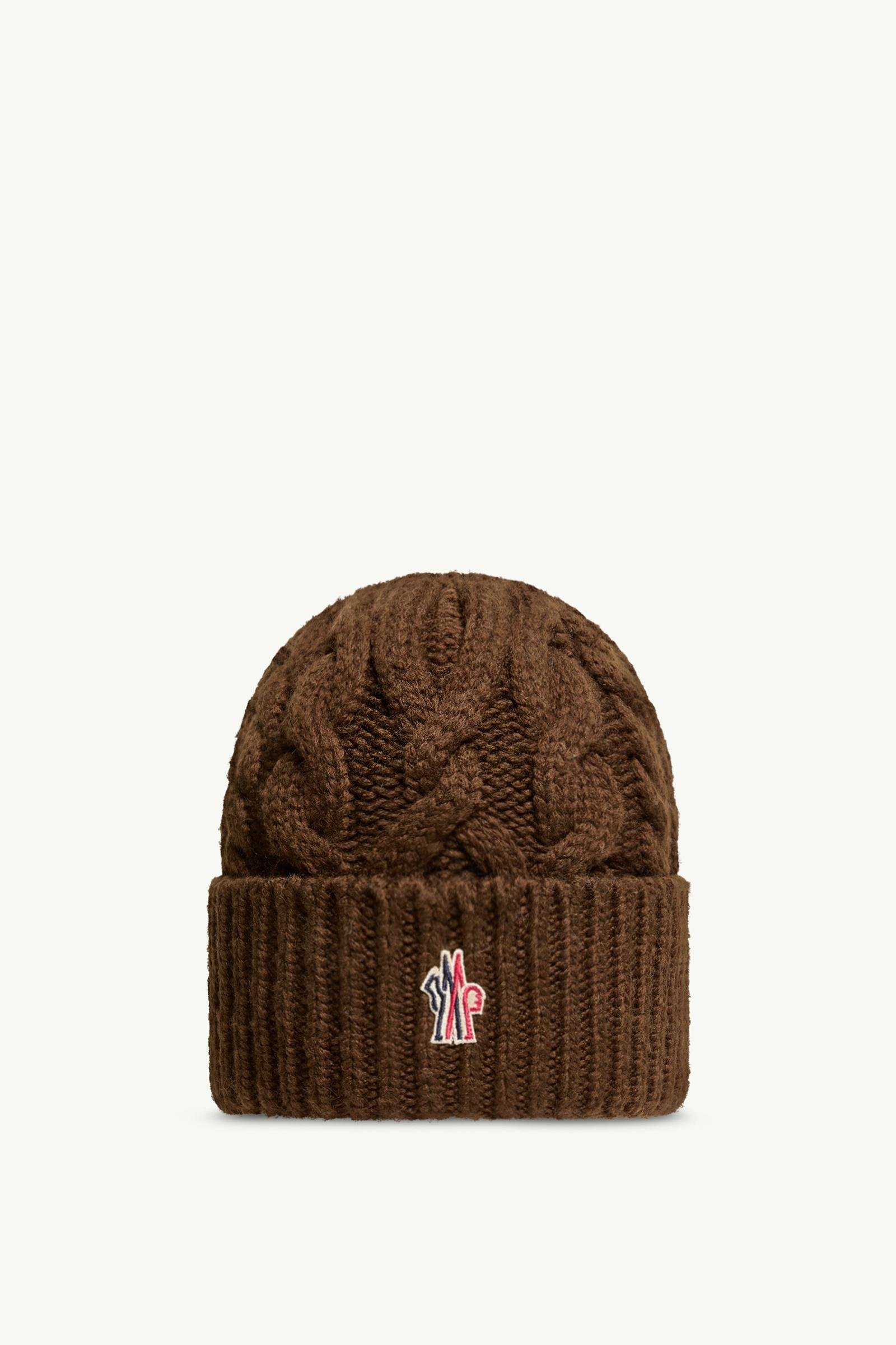 Wool Blend Cable Knit Hat