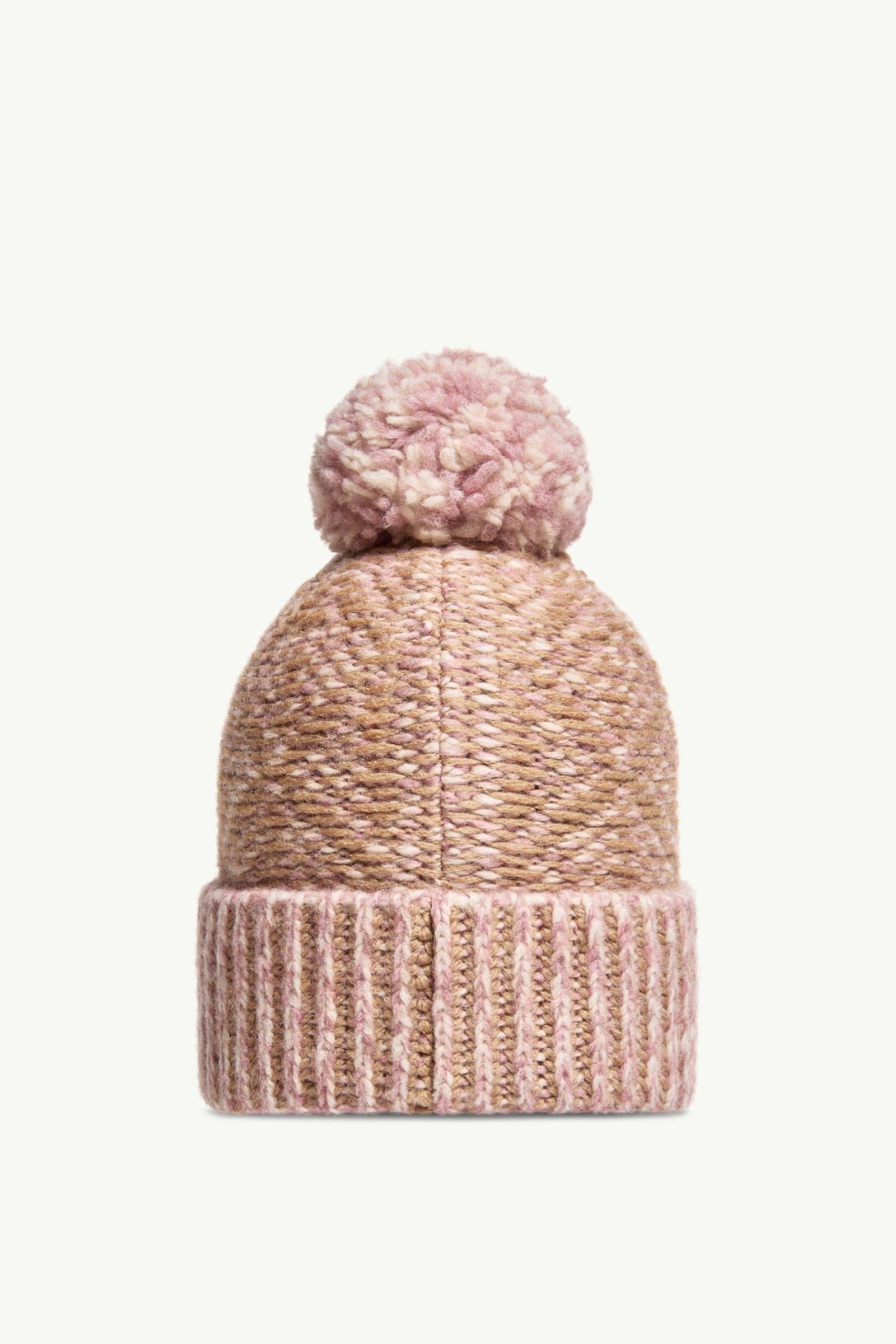 Alpaca & Wool Blend Beanie Hat - 图片 4