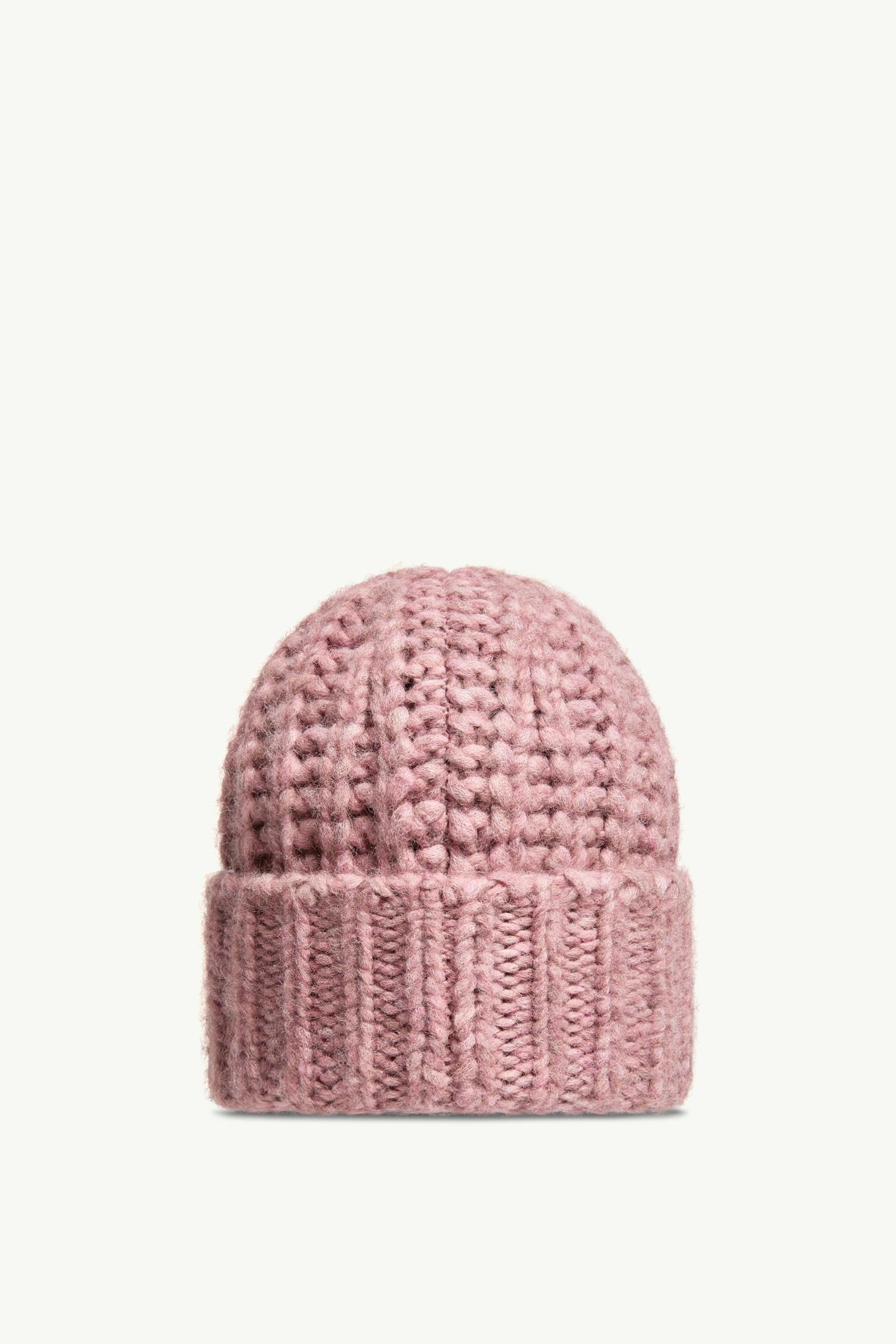 Alpaca Blend Rib Knit Beanie - 图片 4