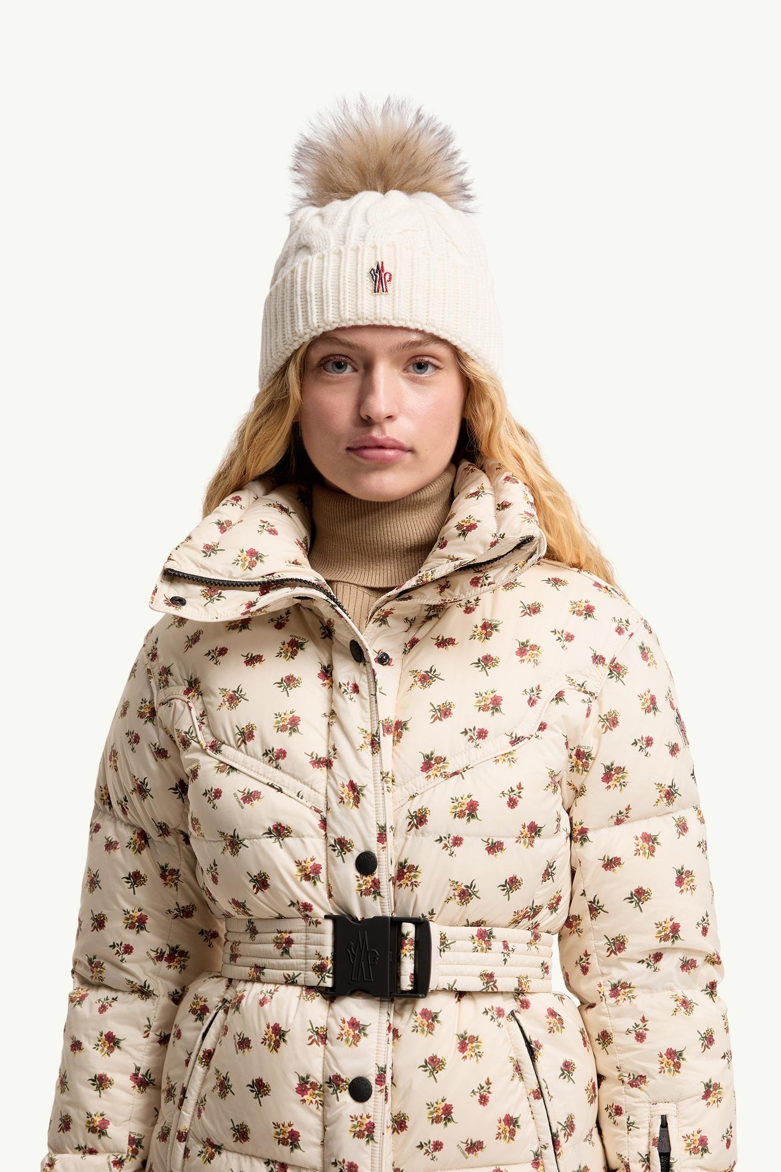 Alternative view of Wool & Cashmere Beanie with Pom Pom