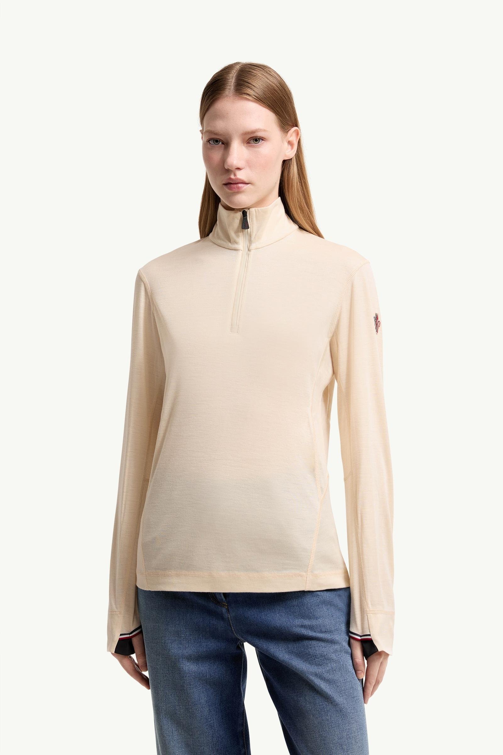 Wool & Silk Blend Polo Neck - 图片 4
