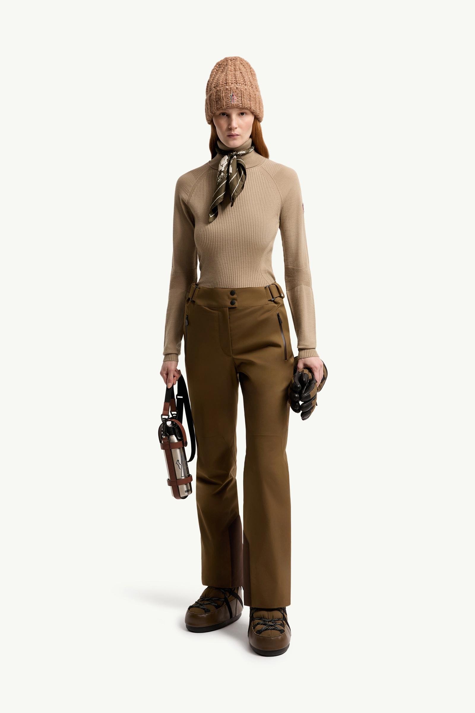 Wool Blend Polo Neck Jumper