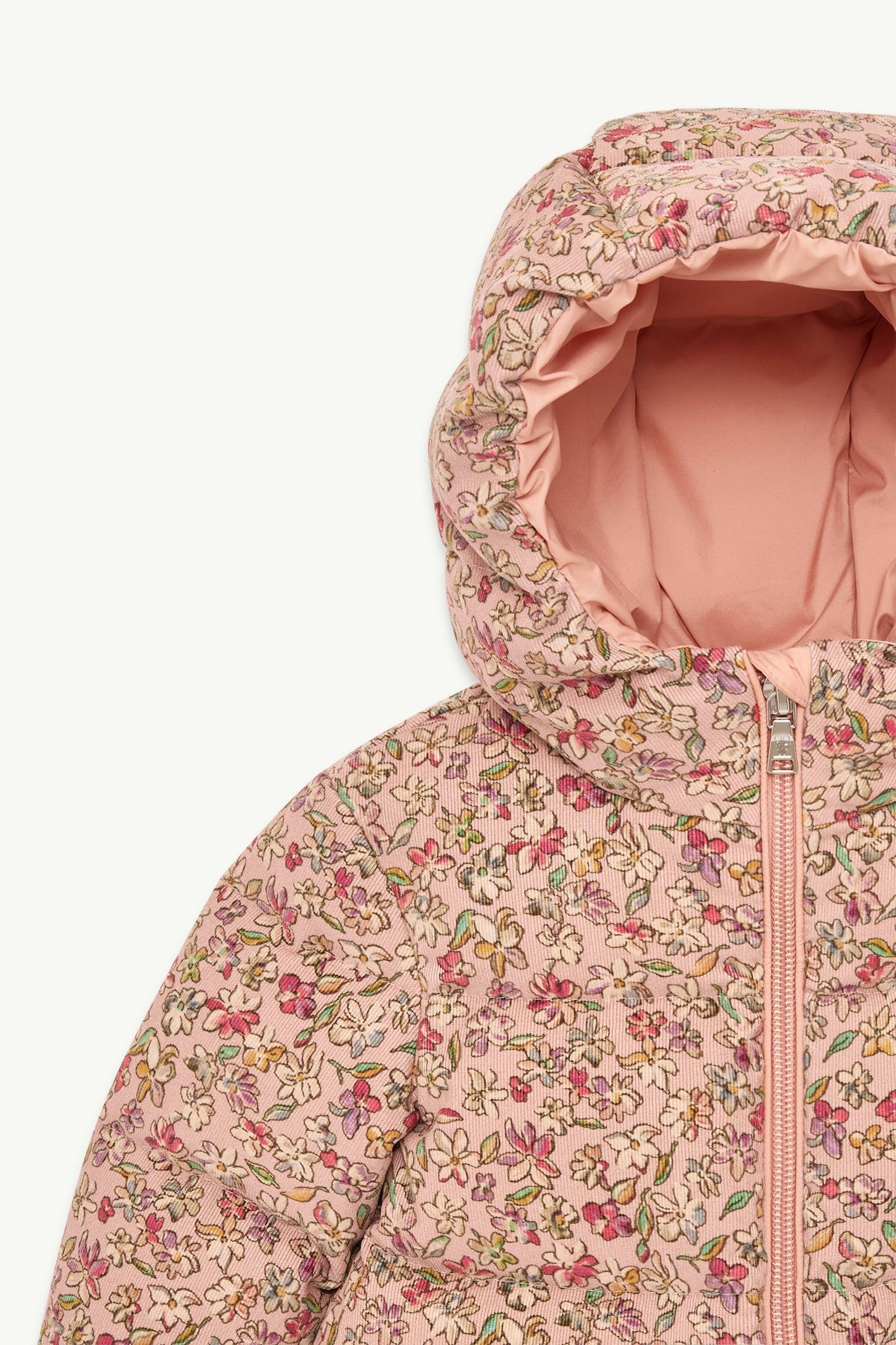 Francesca Hooded Corduroy Down Jacket - 图片 2