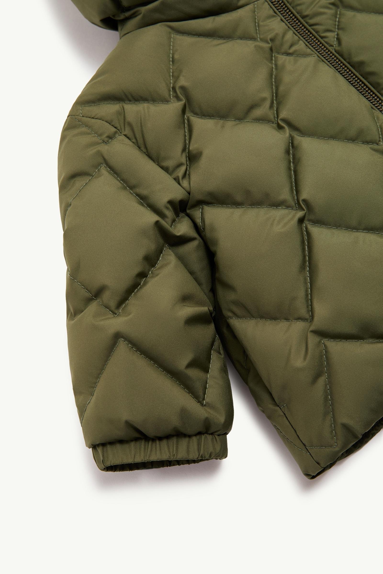 Ava Hooded Diamond-Quilted Down Jacket - 图片 4