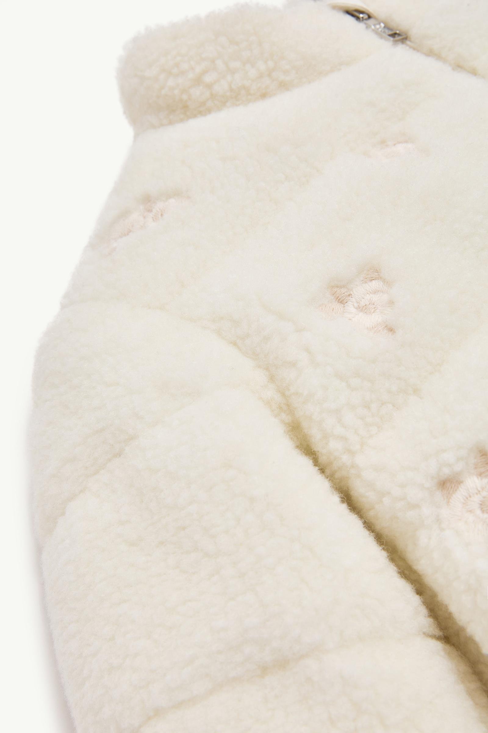 Alternative view of Chiara Embroidered Teddy Padded Jacket