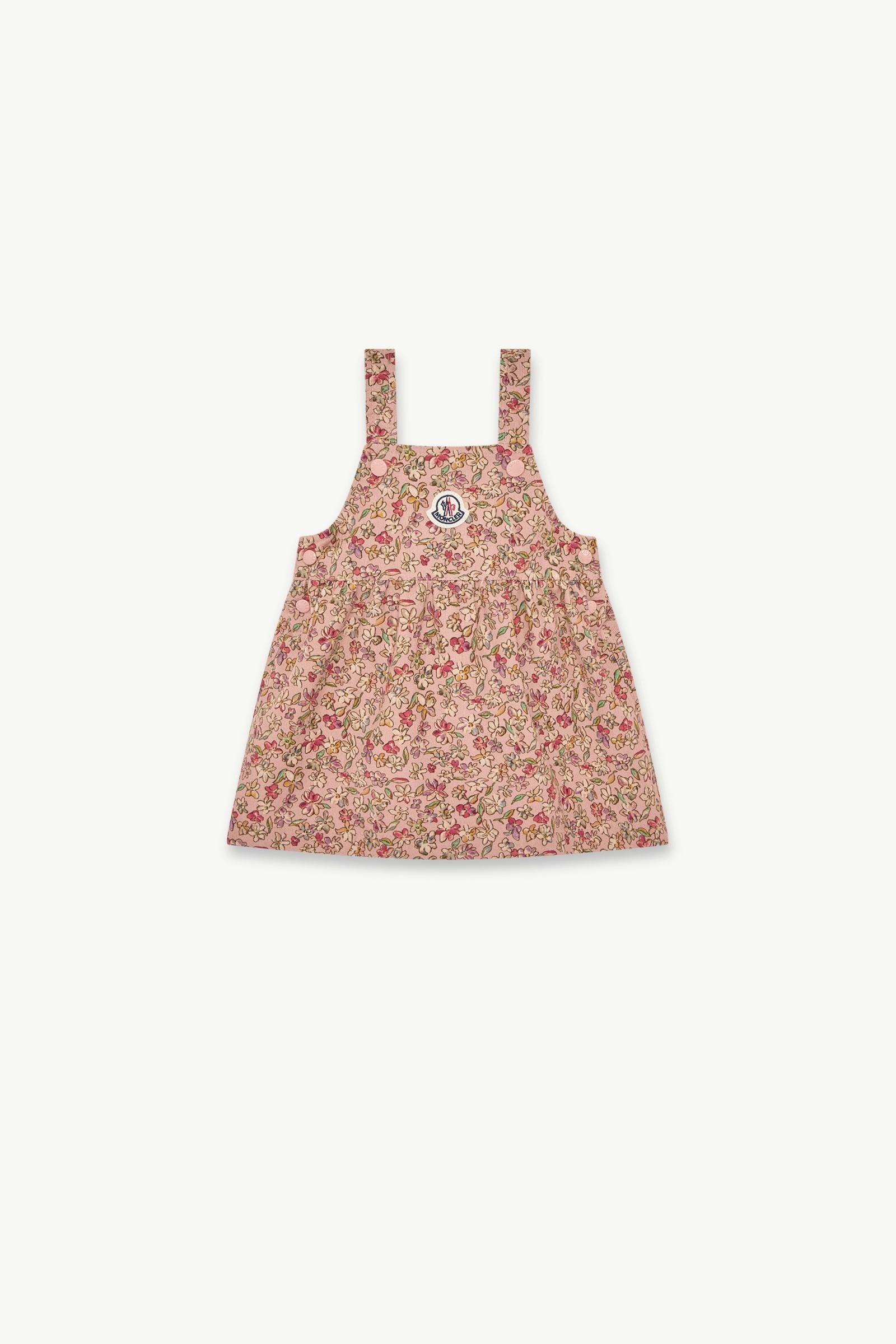 Printed Corduroy Dress