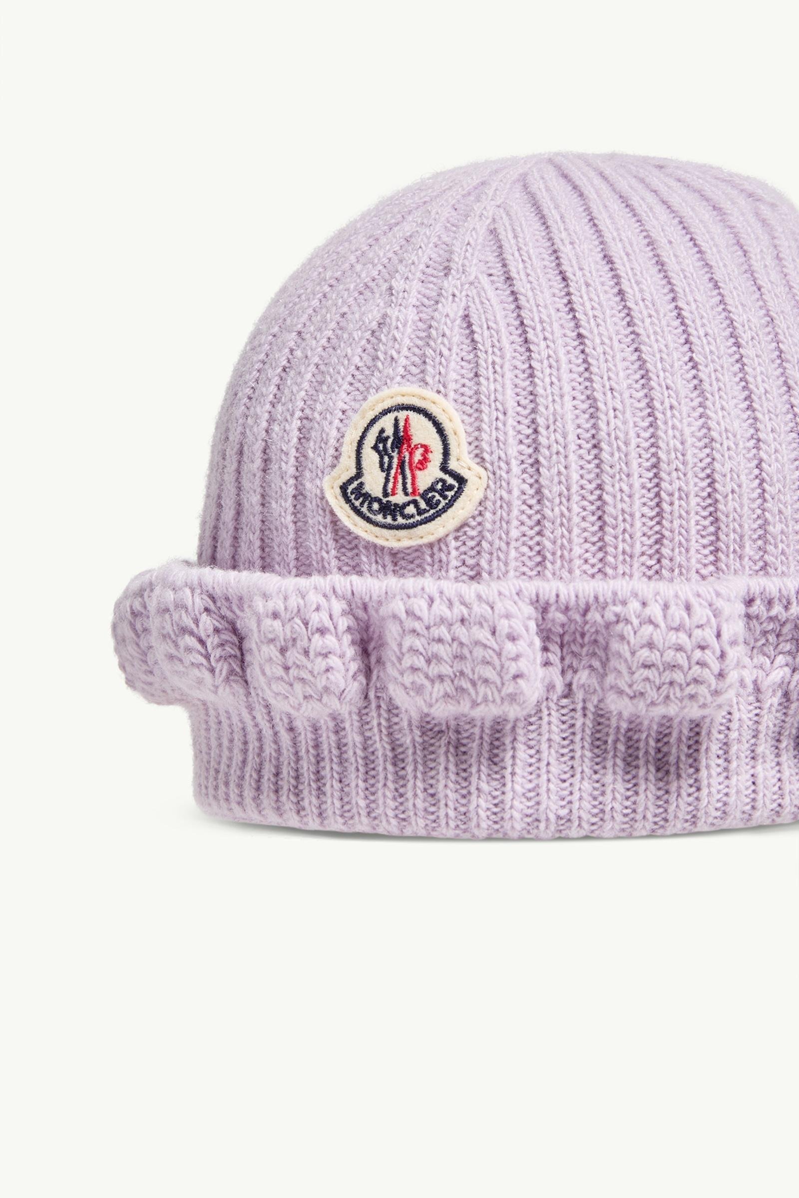 Alternative view of Ruffle-Trimmed Wool & Cashmere Beanie