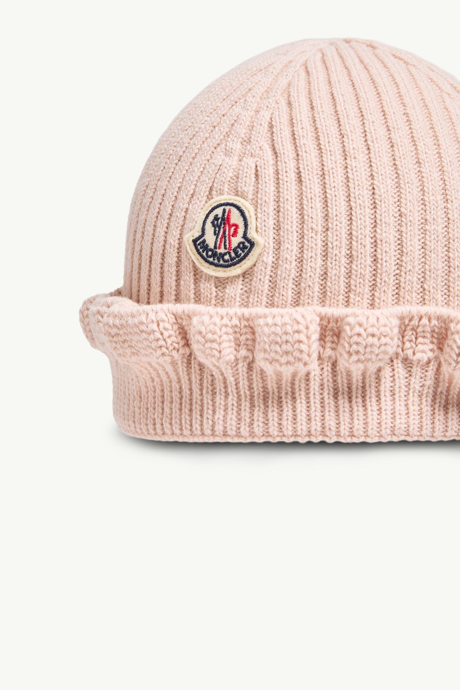 Alternative view of Ruffle-Trimmed Wool & Cashmere Beanie