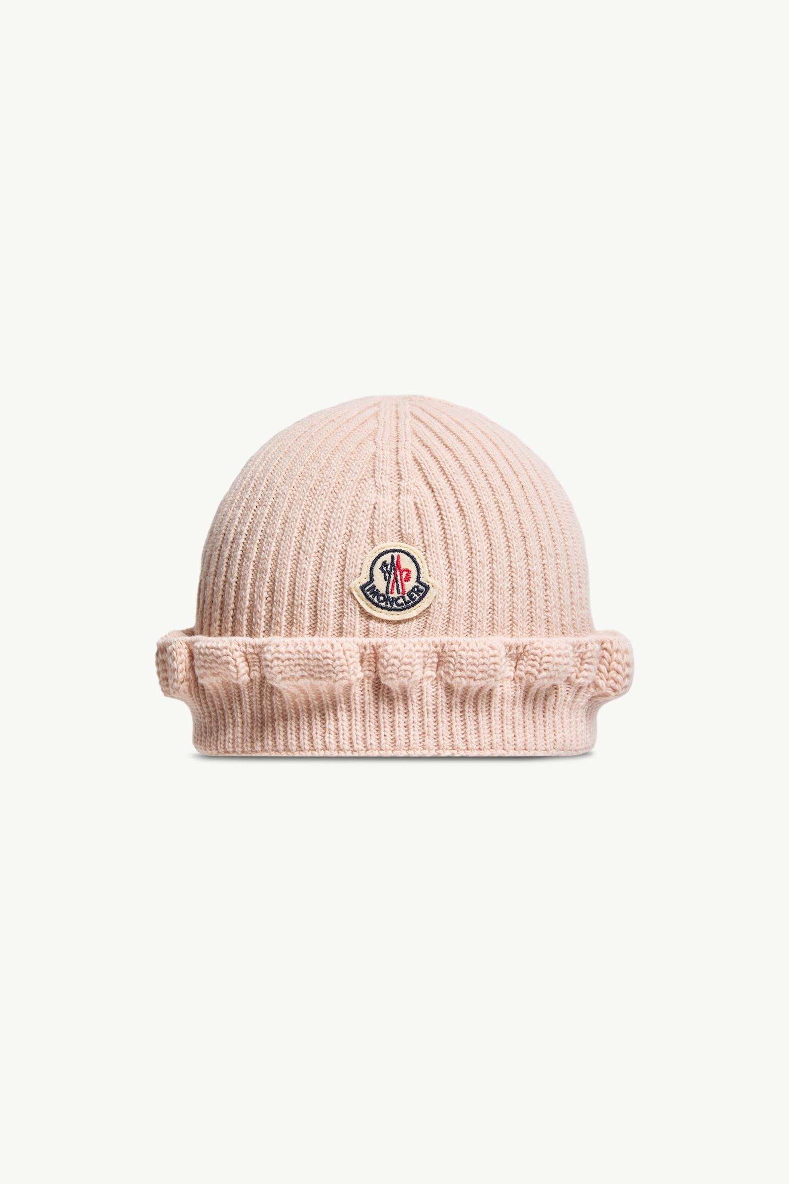 Ruffle-Trimmed Wool & Cashmere Beanie
