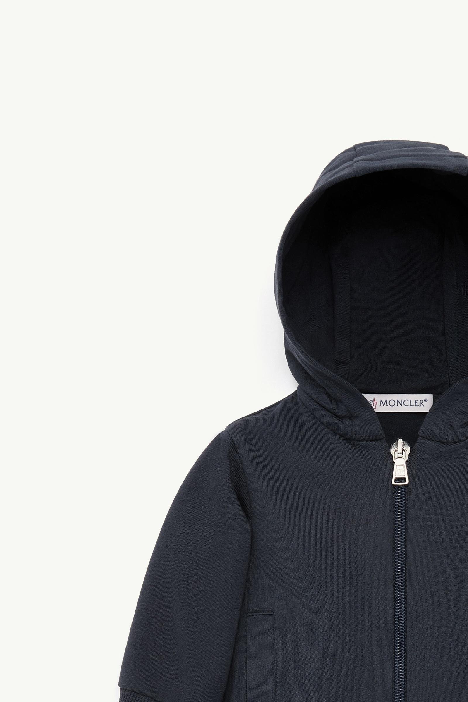 Alternative view of Stretch Cotton Blend Fleece Zip-Up Hoodie