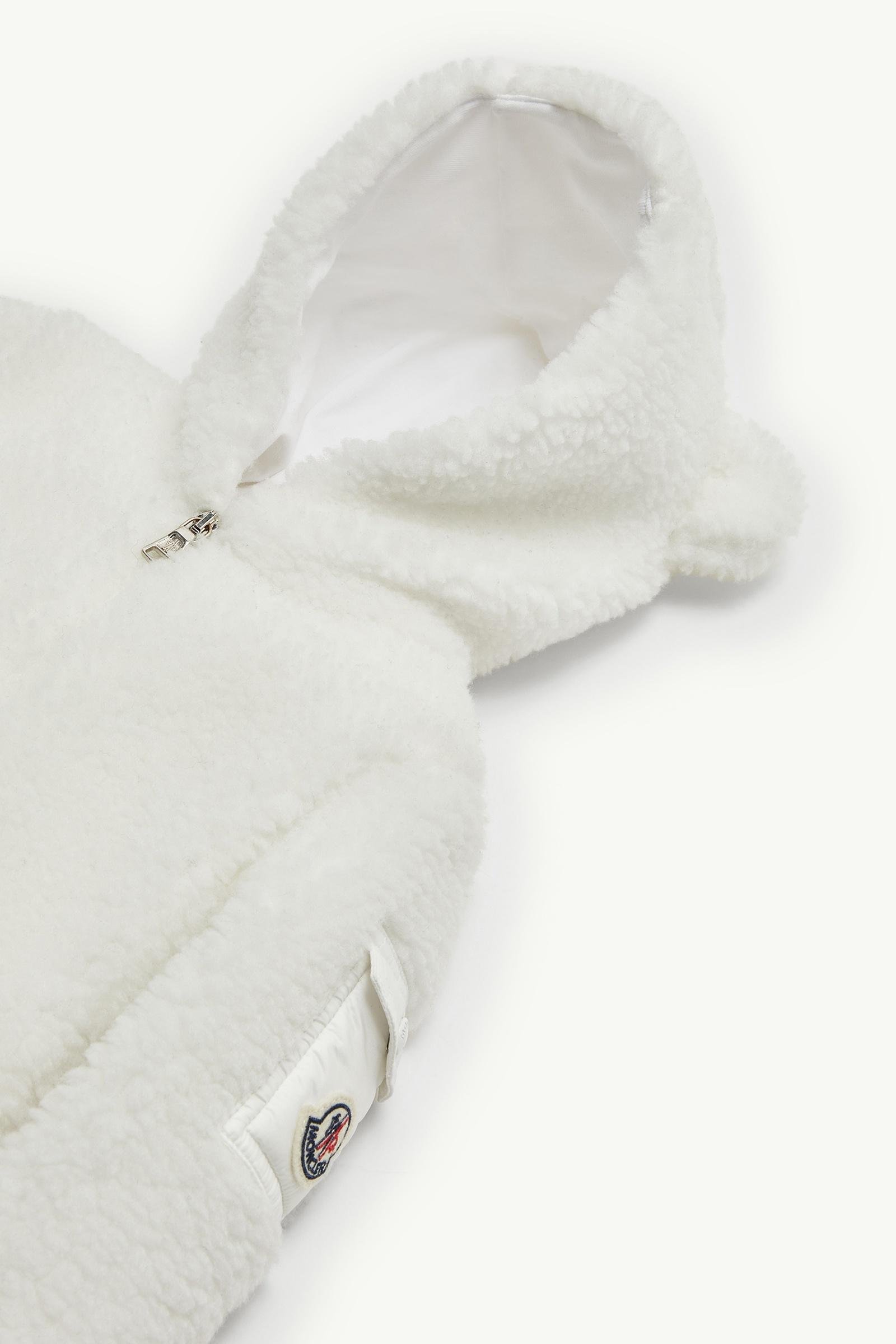 Alternative view of Teddy Hooded Baby Grow