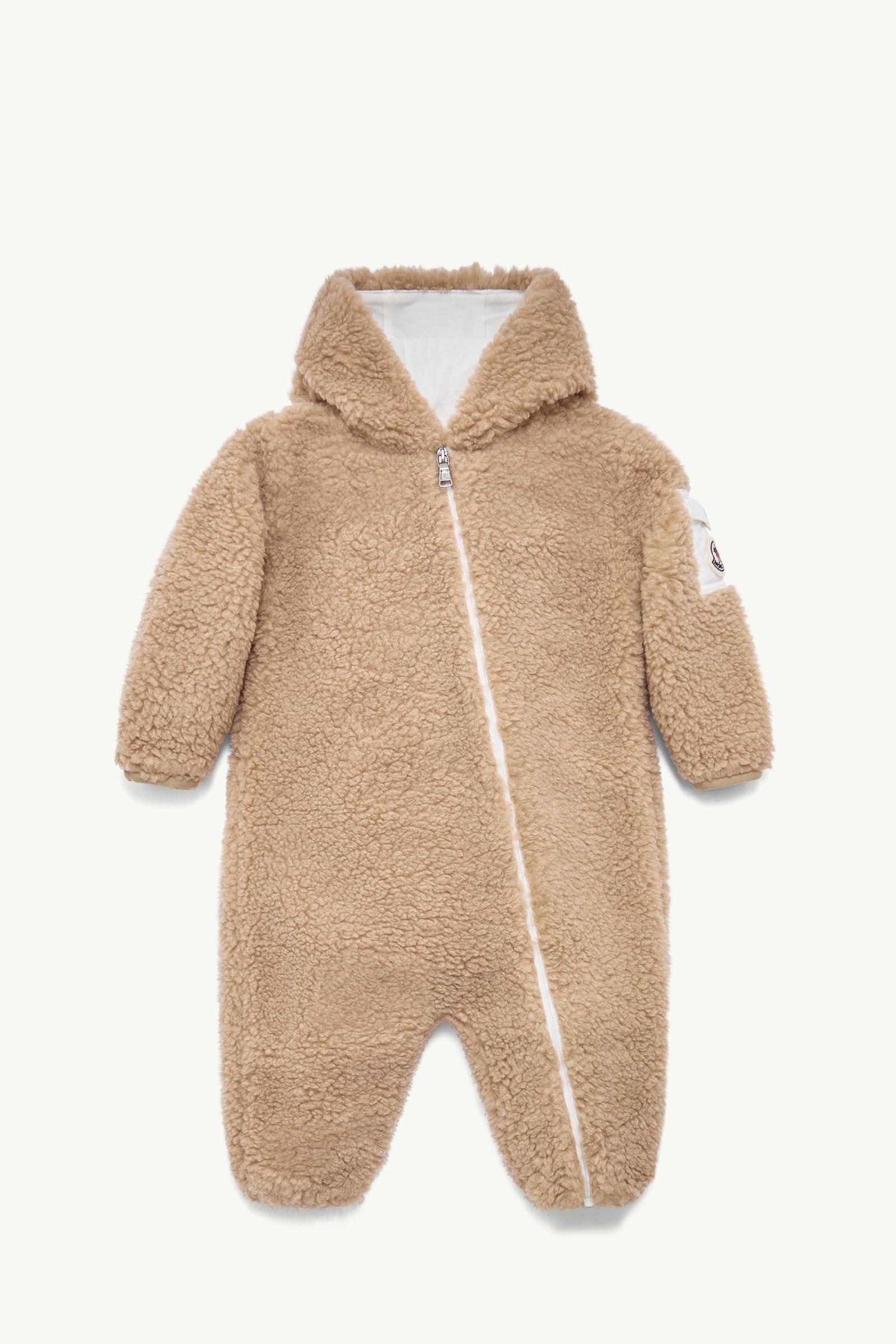 Teddy Hooded Baby Grow