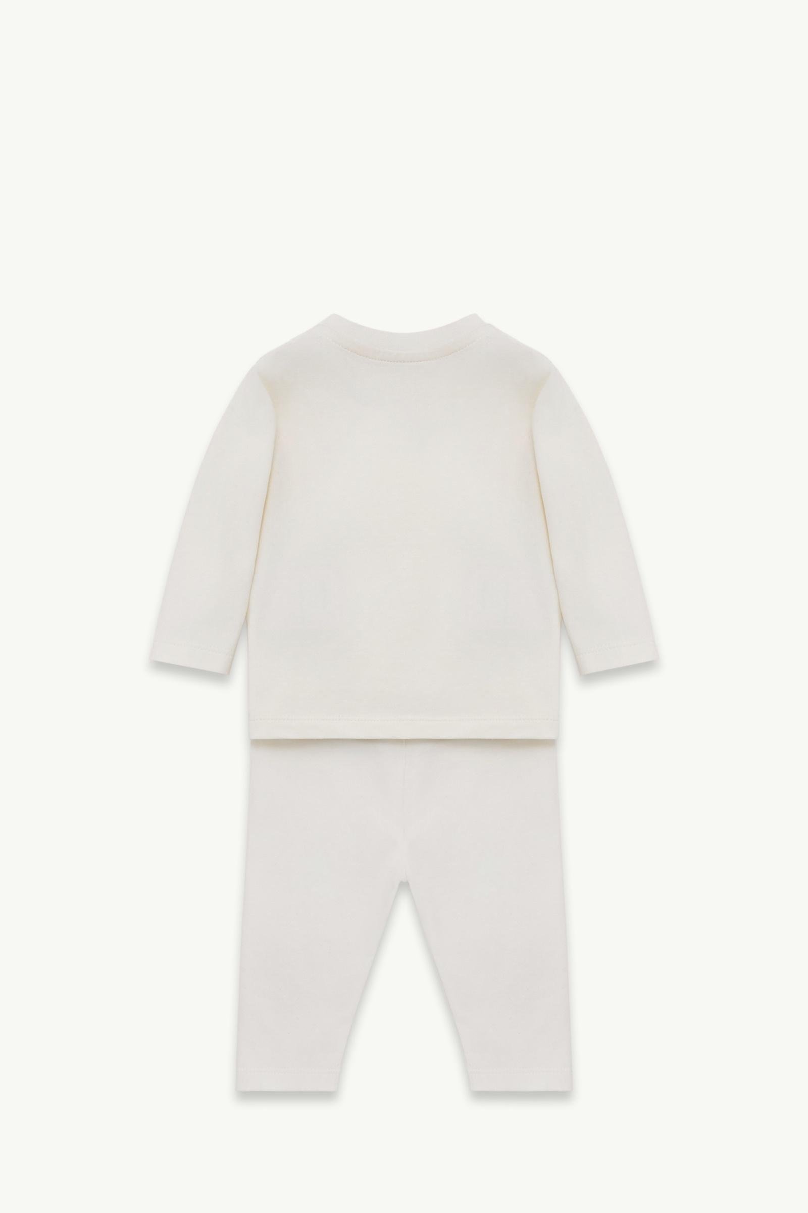 Stretch Cotton Jersey Set - 图片 4
