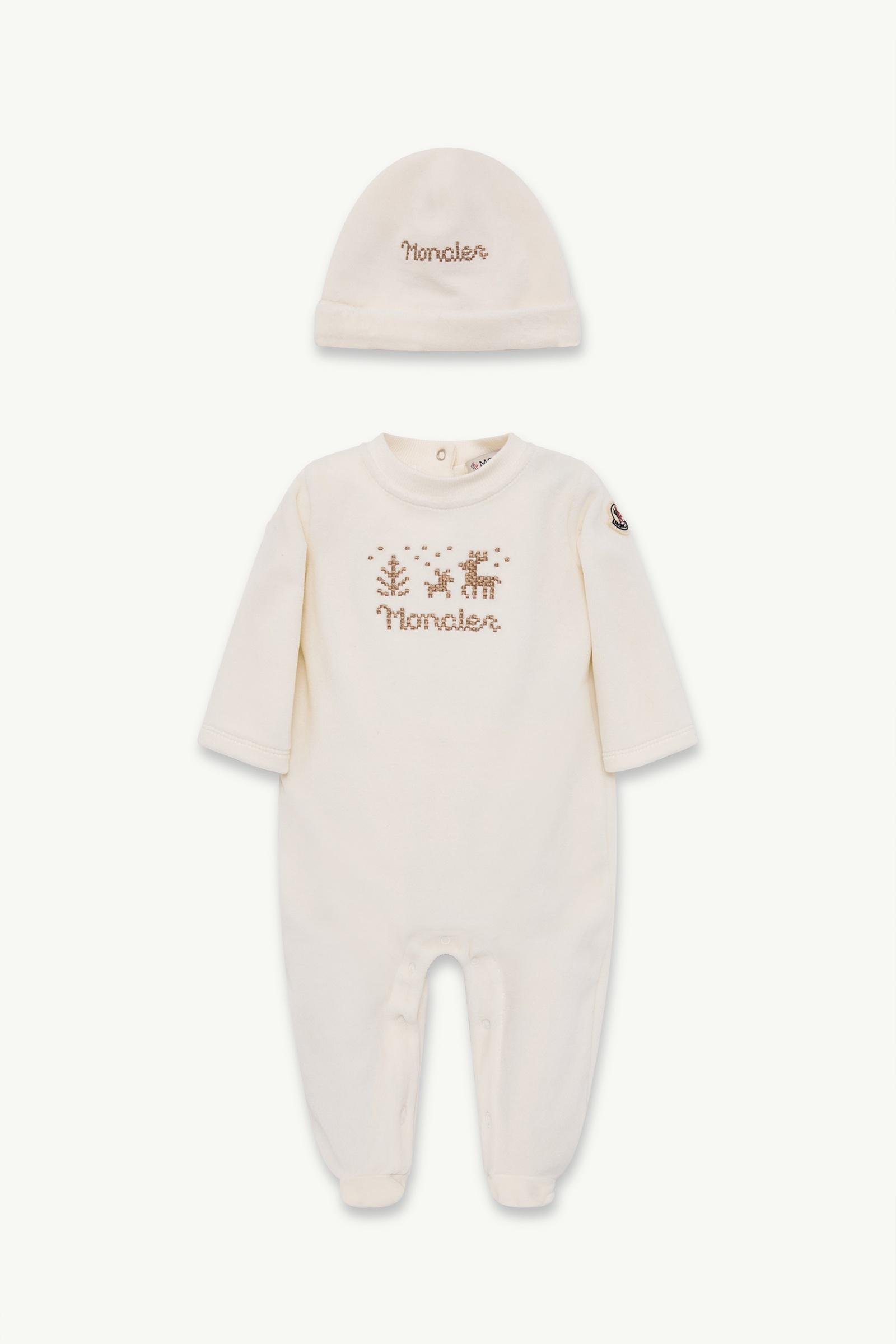 Embroidered Cotton Set with Gift Box