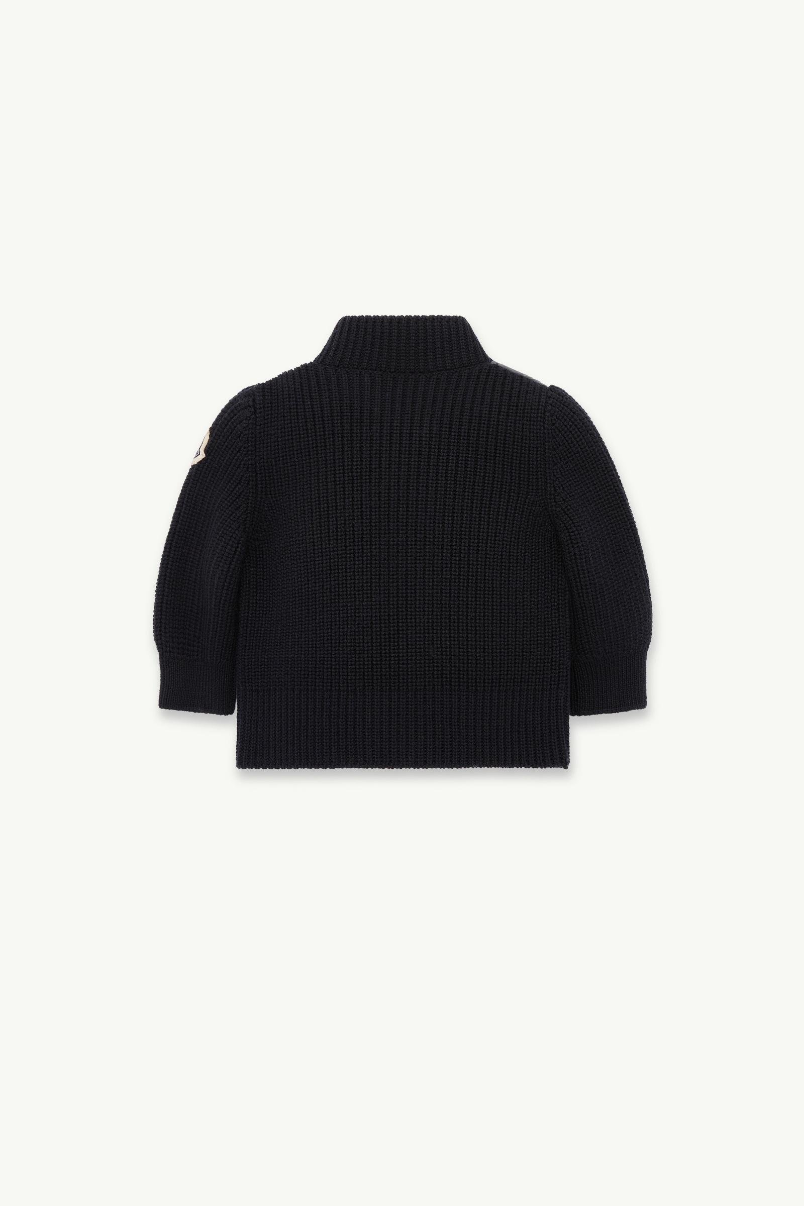 Padded Wool Zip-Up Cardigan - 图片 3