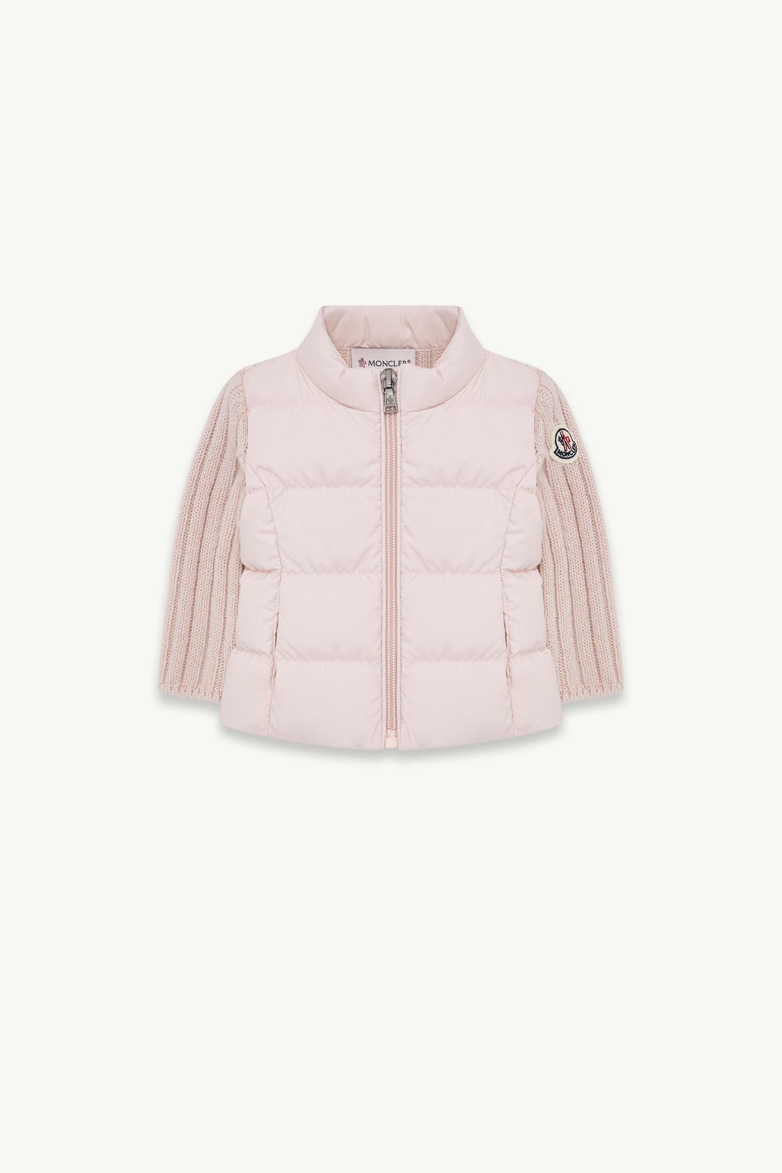Padded Wool & Cashmere Zip-Up Cardigan
