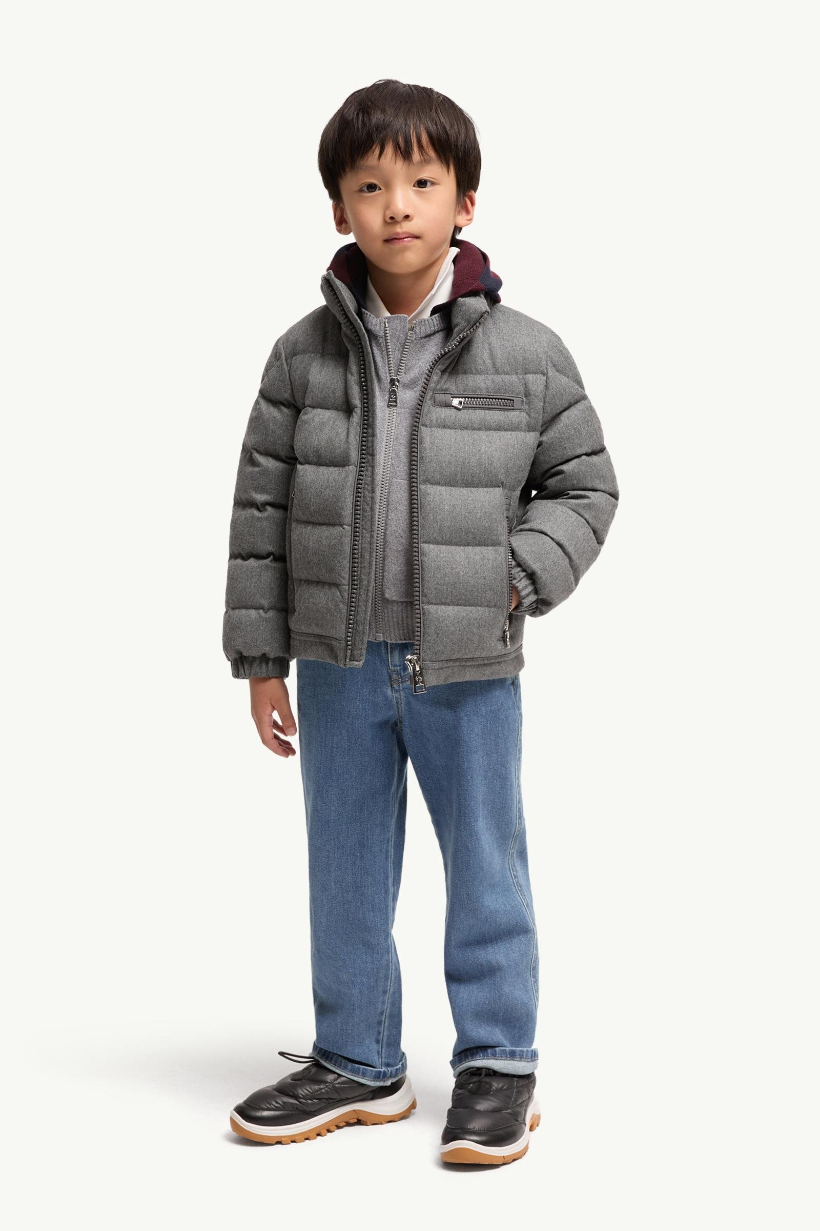 Quade Wool Short Down Jacket - 图片 2
