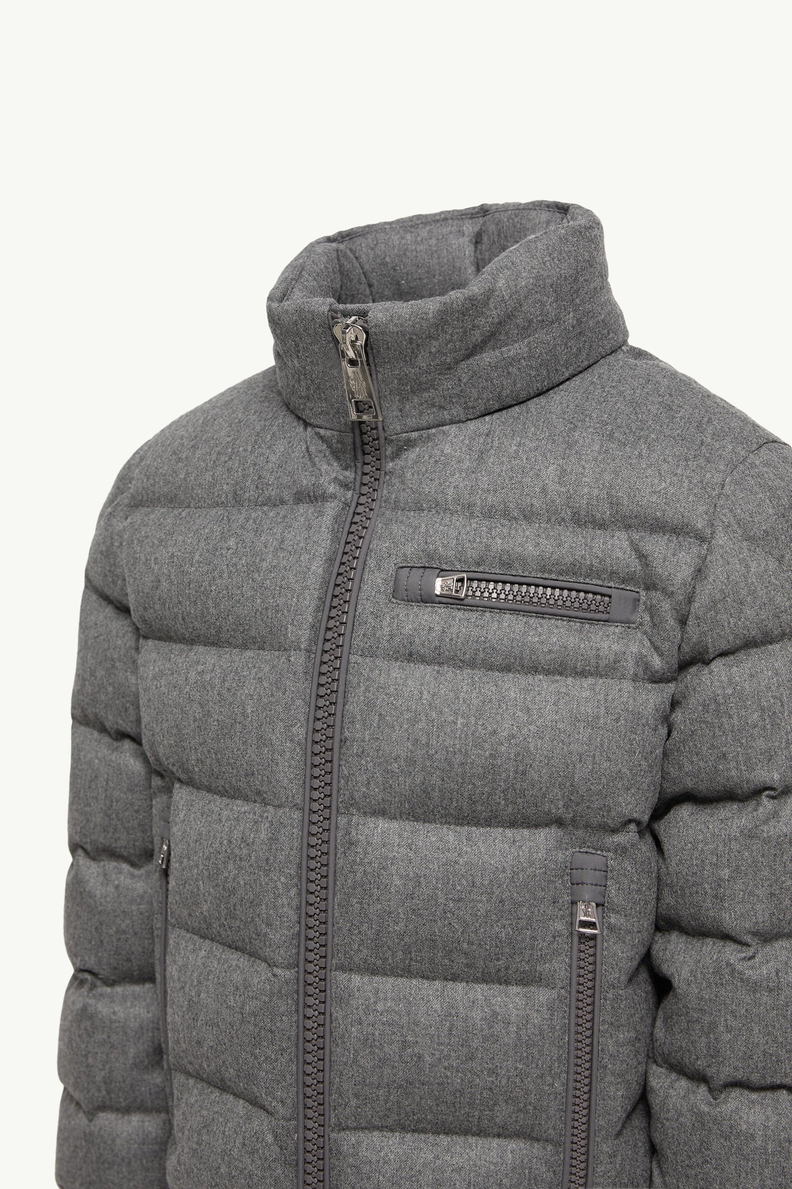 Quade Wool Short Down Jacket - 图片 5