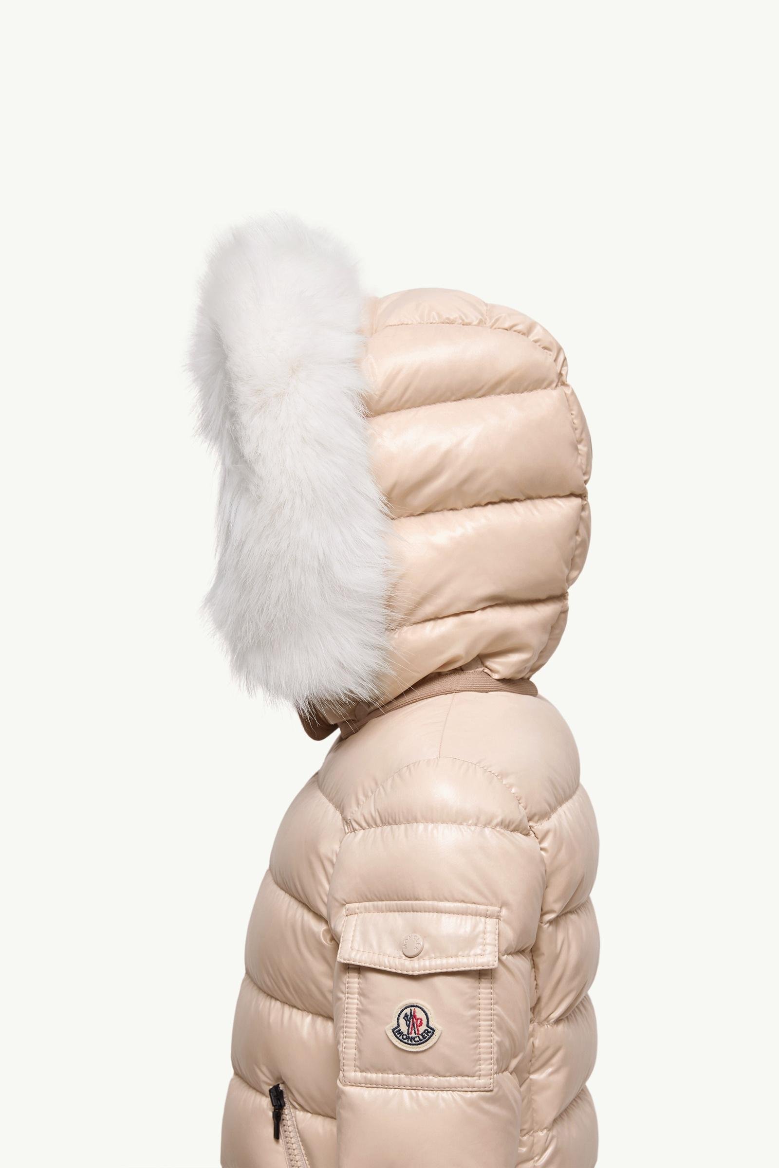 Alternative view of Badyf Hooded Synthetic Material-Trimmed Down Jacket