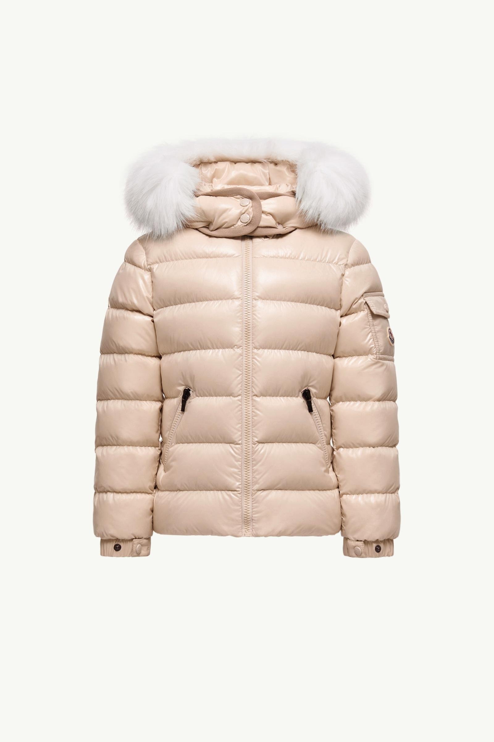 Badyf Hooded Synthetic Material-Trimmed Down Jacket