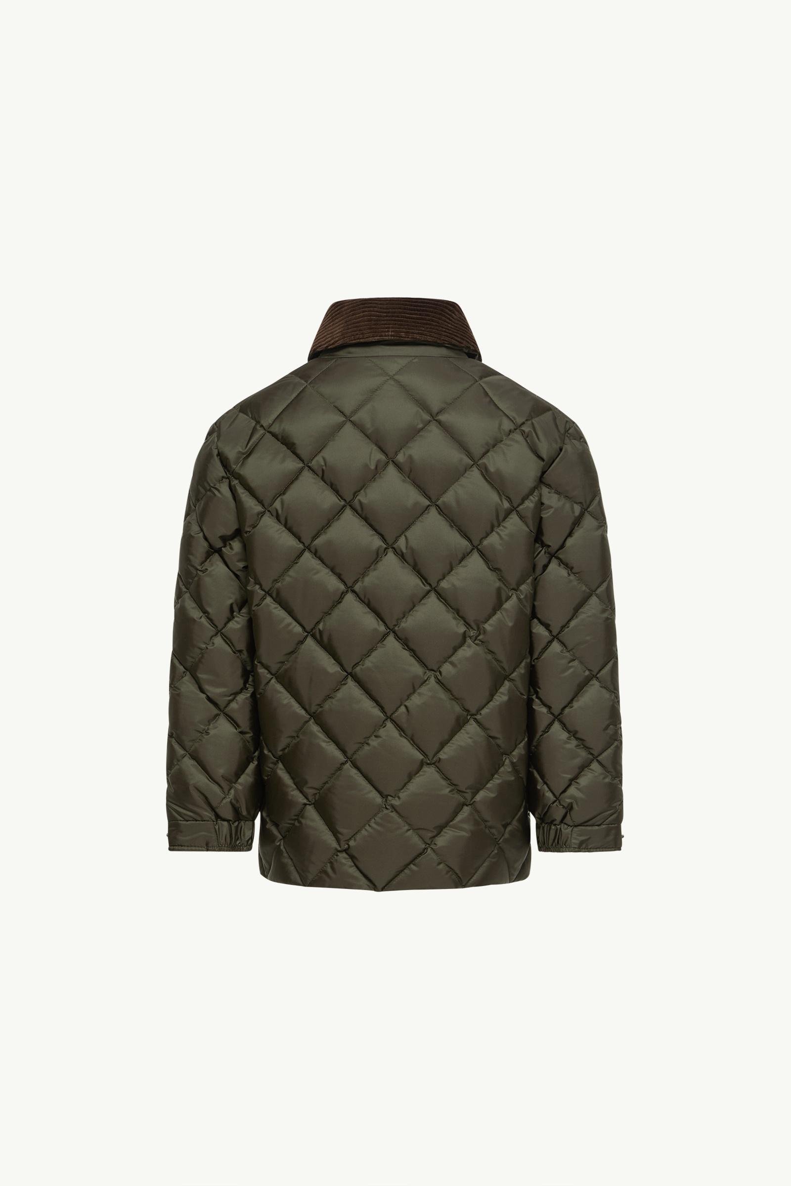 Fruzan Diamond-Quilted Down Shirt Jacket - 图片 4
