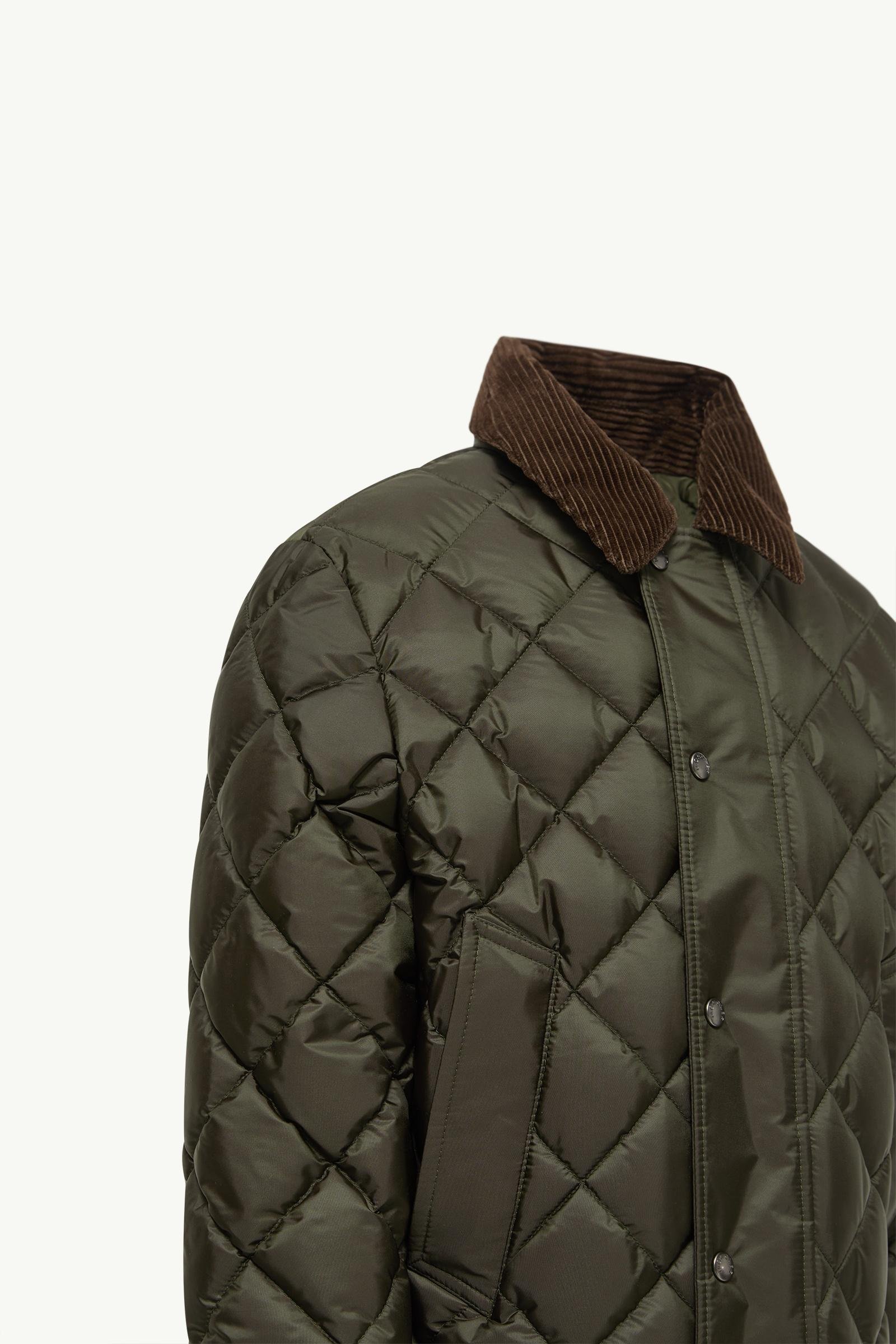 Fruzan Diamond-Quilted Down Shirt Jacket - 图片 5