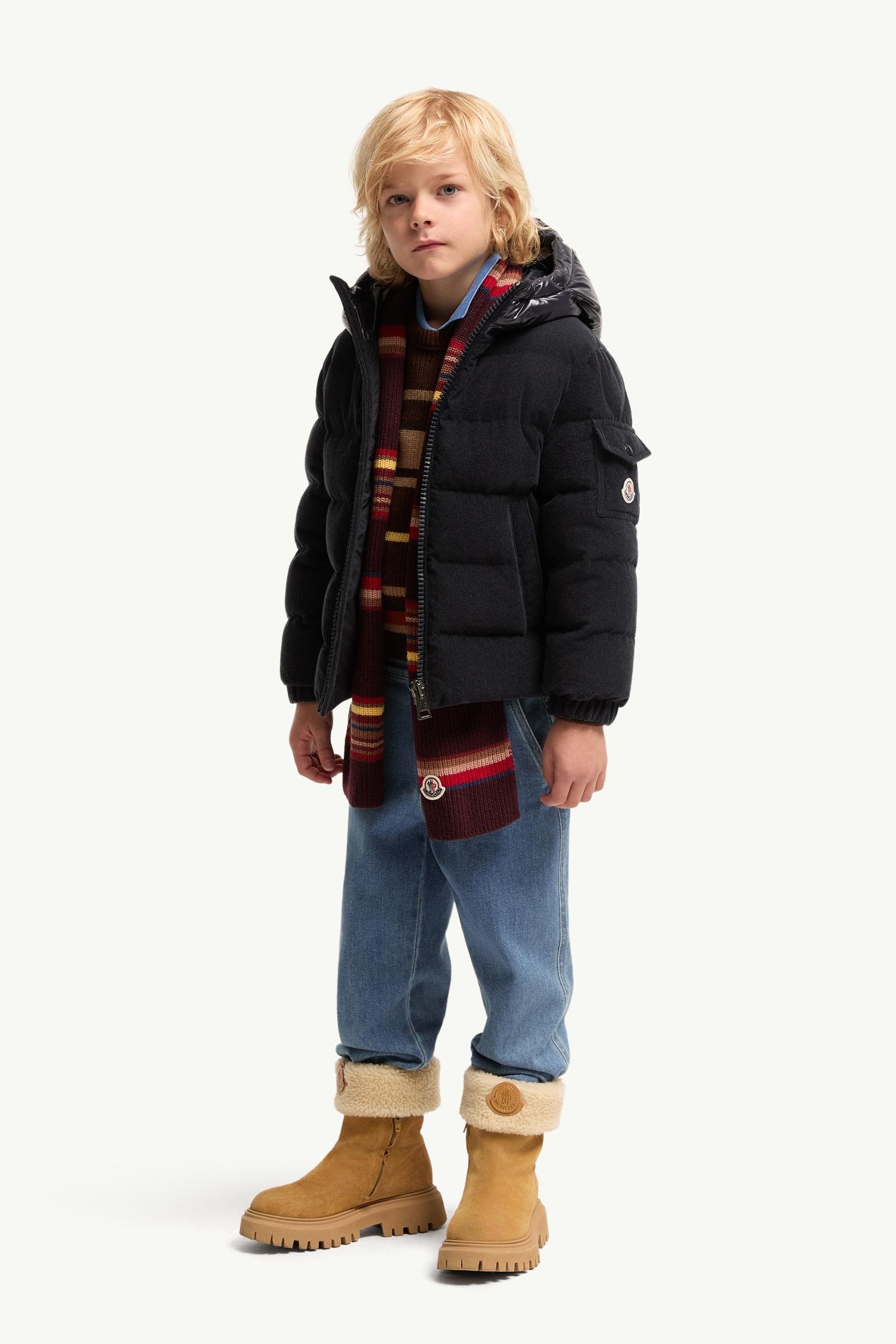 Alternative view of Larm Hooded Velvet Down Jacket