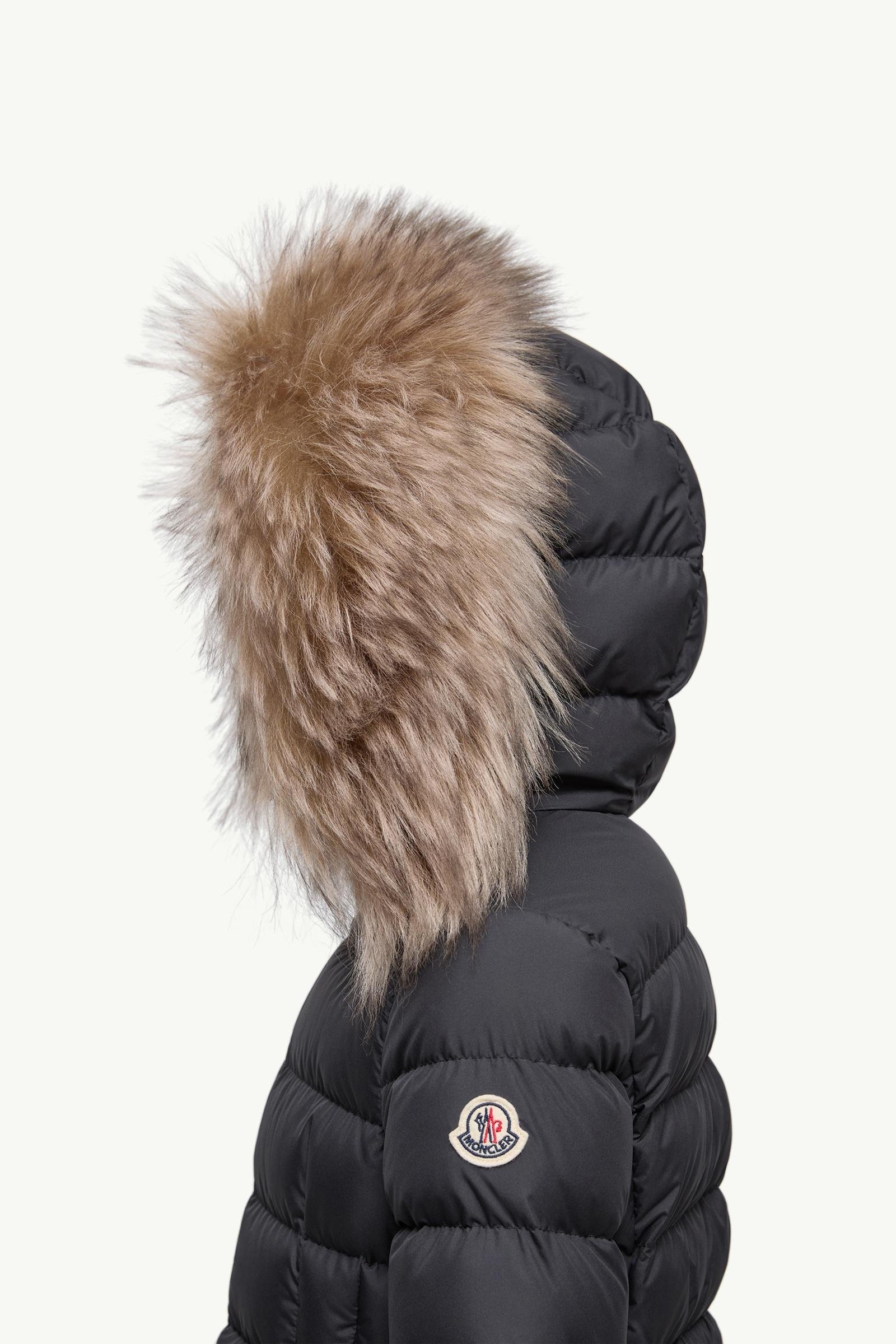Alternative view of Boedette Hooded Shearling-Trimmed Down Jacket