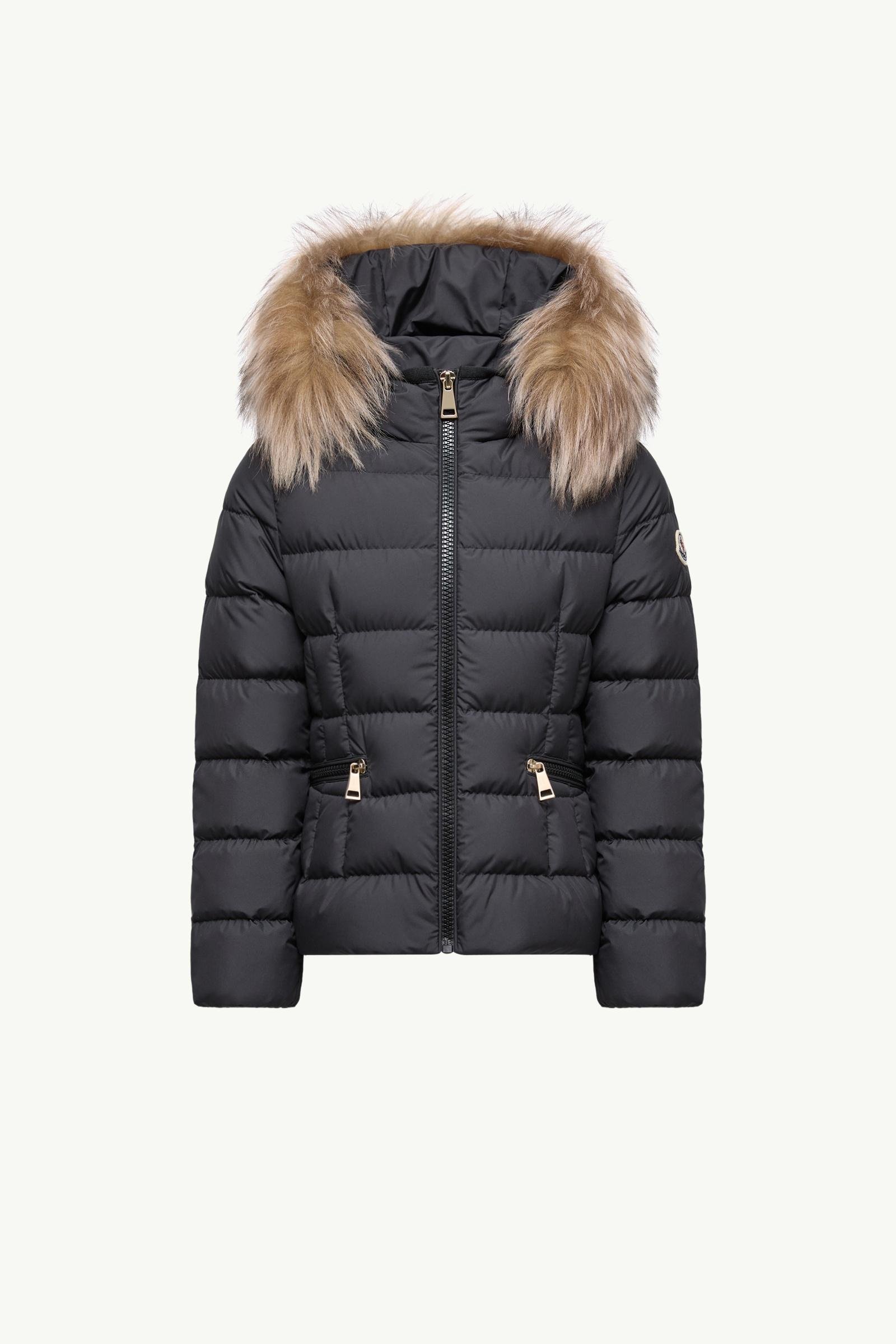 Boedette Hooded Shearling-Trimmed Down Jacket