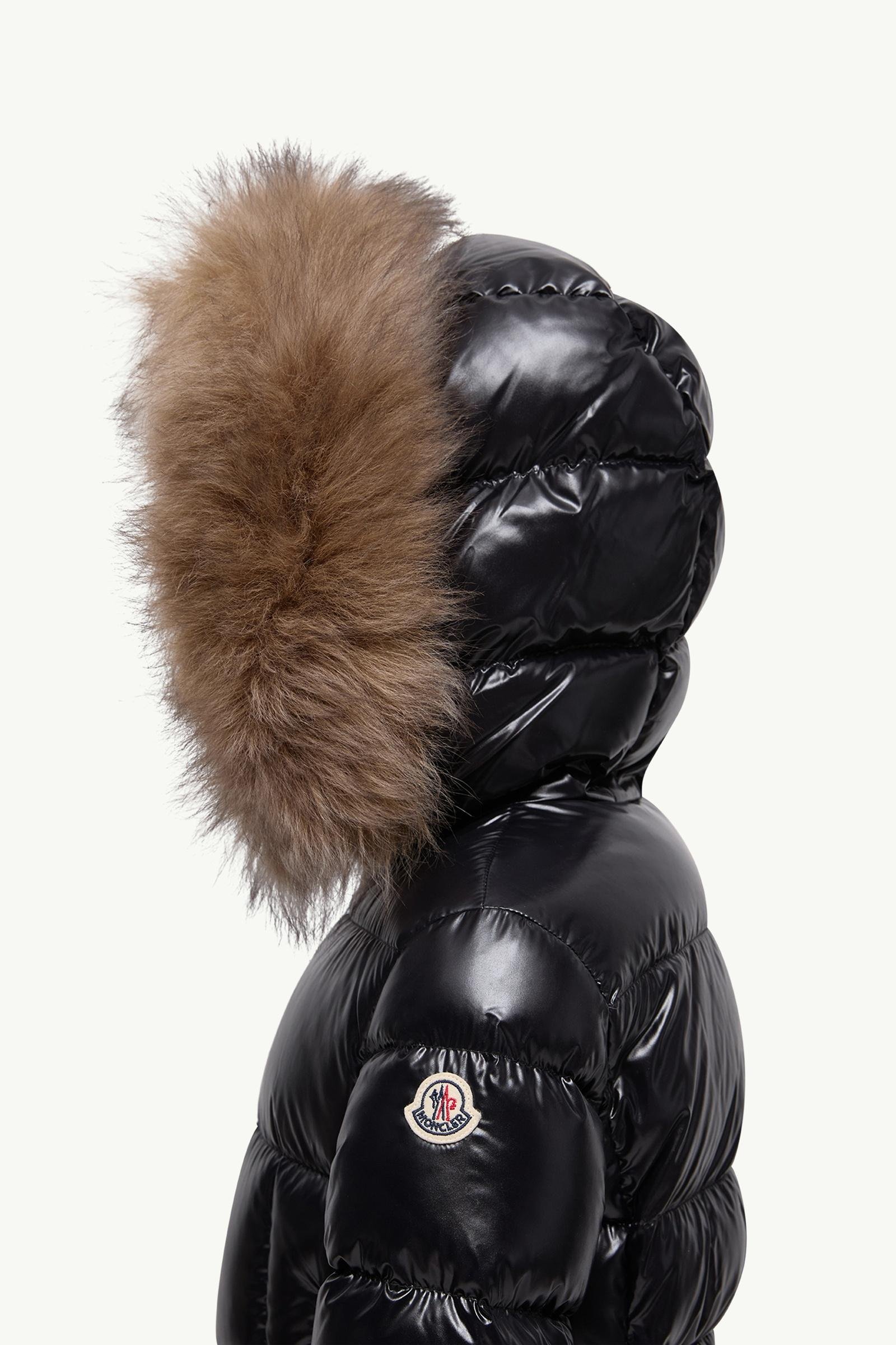 Alternative view of Aruna Shearling-Trimmed Hooded Down Jacket