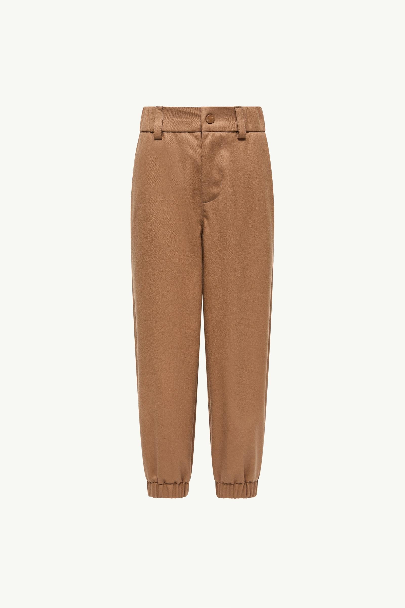 Flannel Straight Leg Trousers