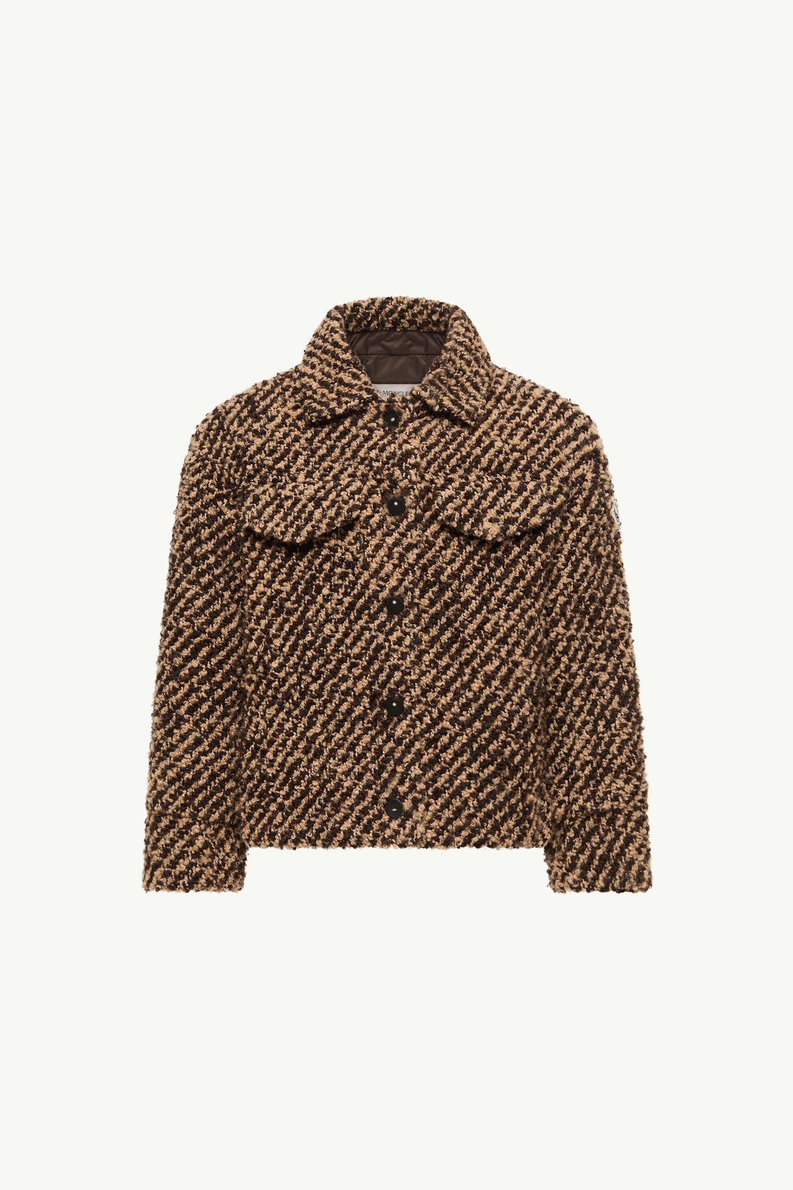 Bouclé Blend Shirt Jacket