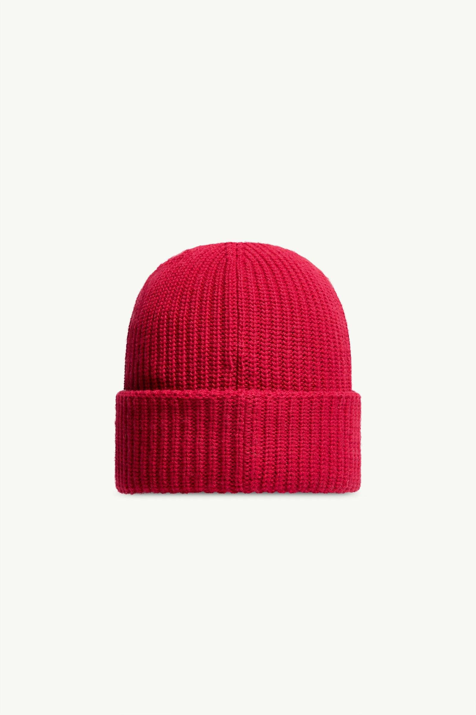 Embroidered Logo Wool & Cashmere Blend Beanie - 图片 3
