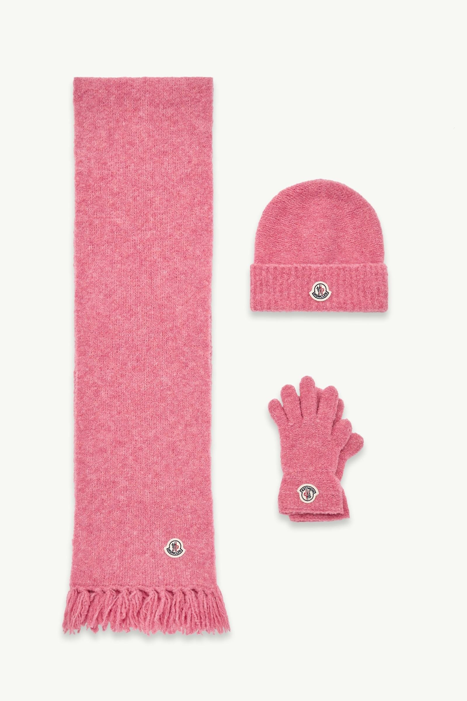 Beanie, Scarf and Gloves Set