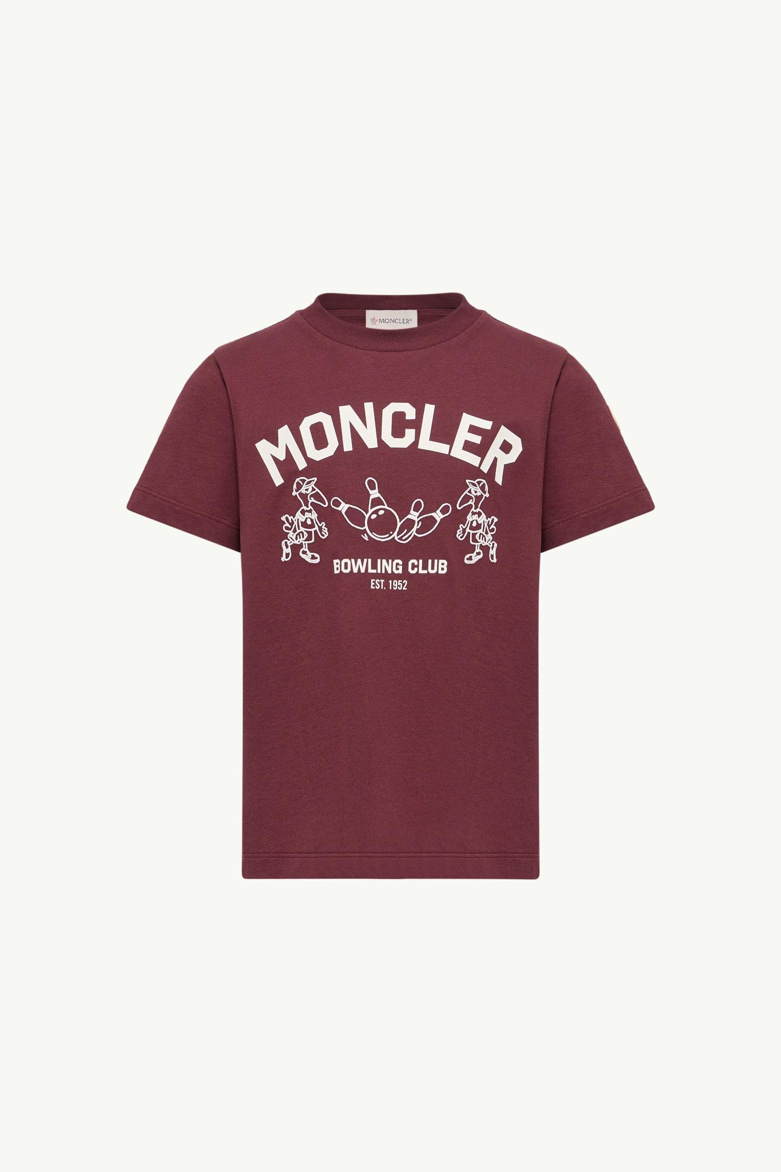 Bowling Logo Cotton T-Shirt