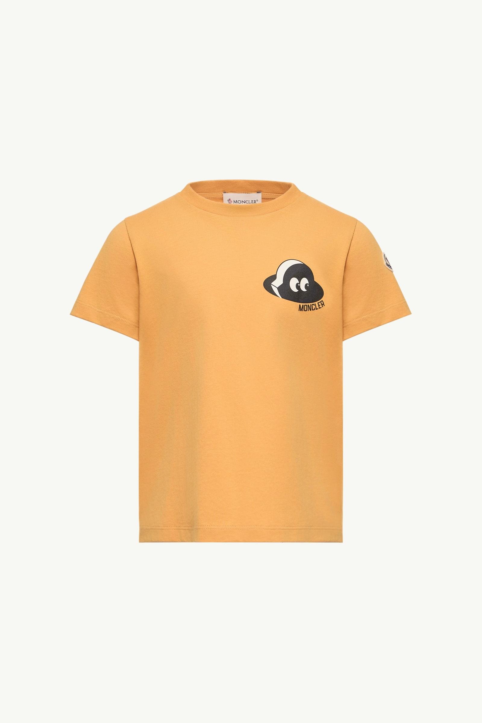 Tic Tac Toe Print Cotton Jersey T-Shirt