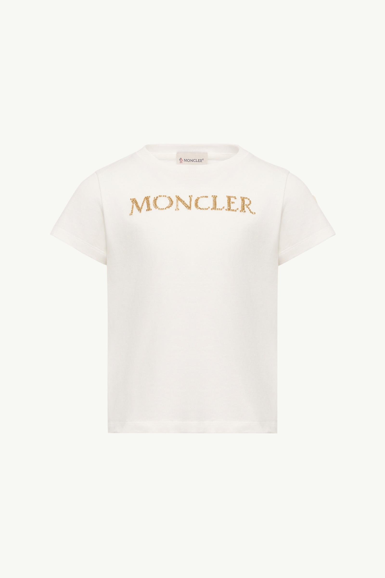 Embroidered Logo Cotton T-Shirt