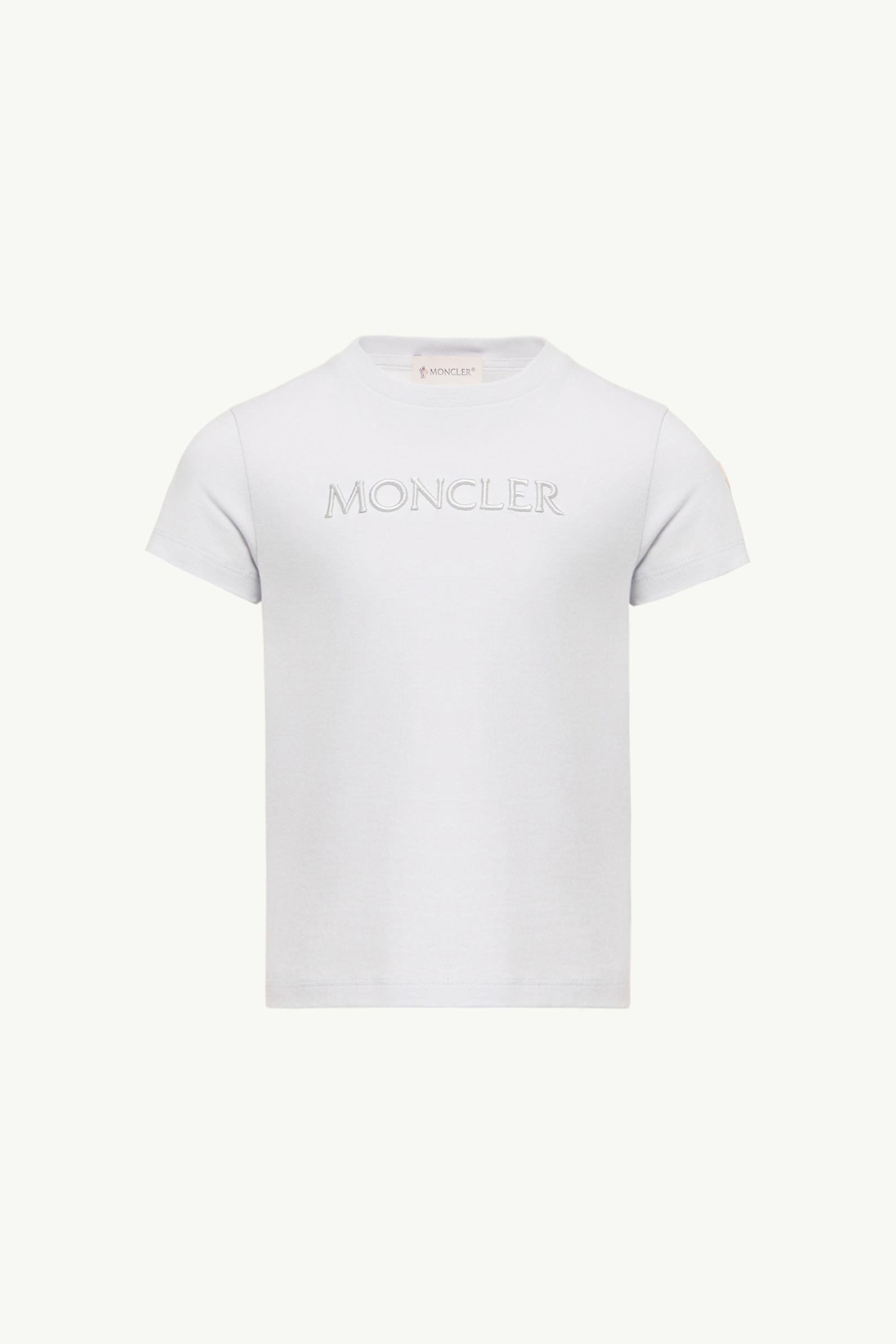 Embroidered Logo Cotton T-Shirt