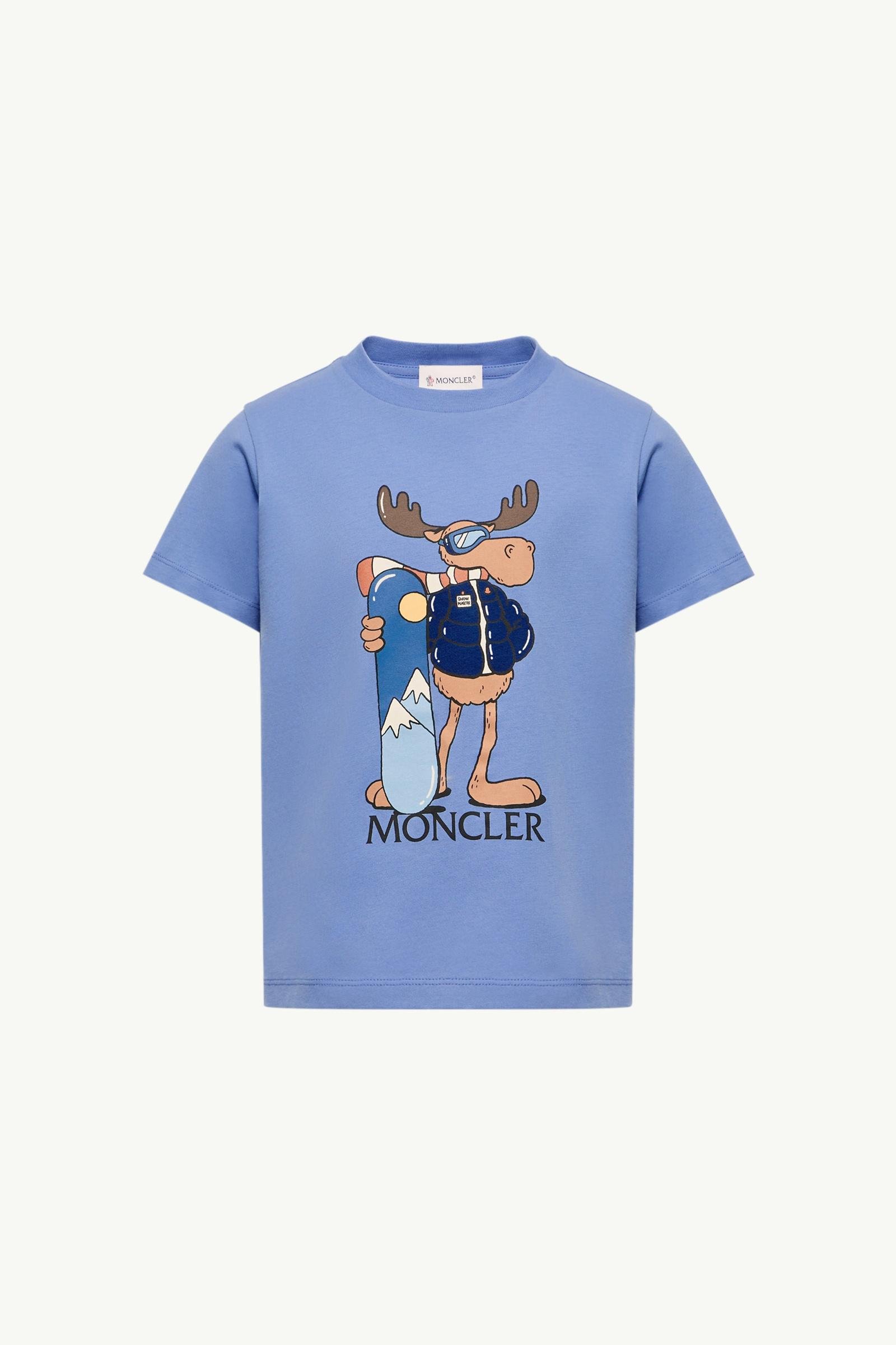 Mascot Print Cotton T-Shirt