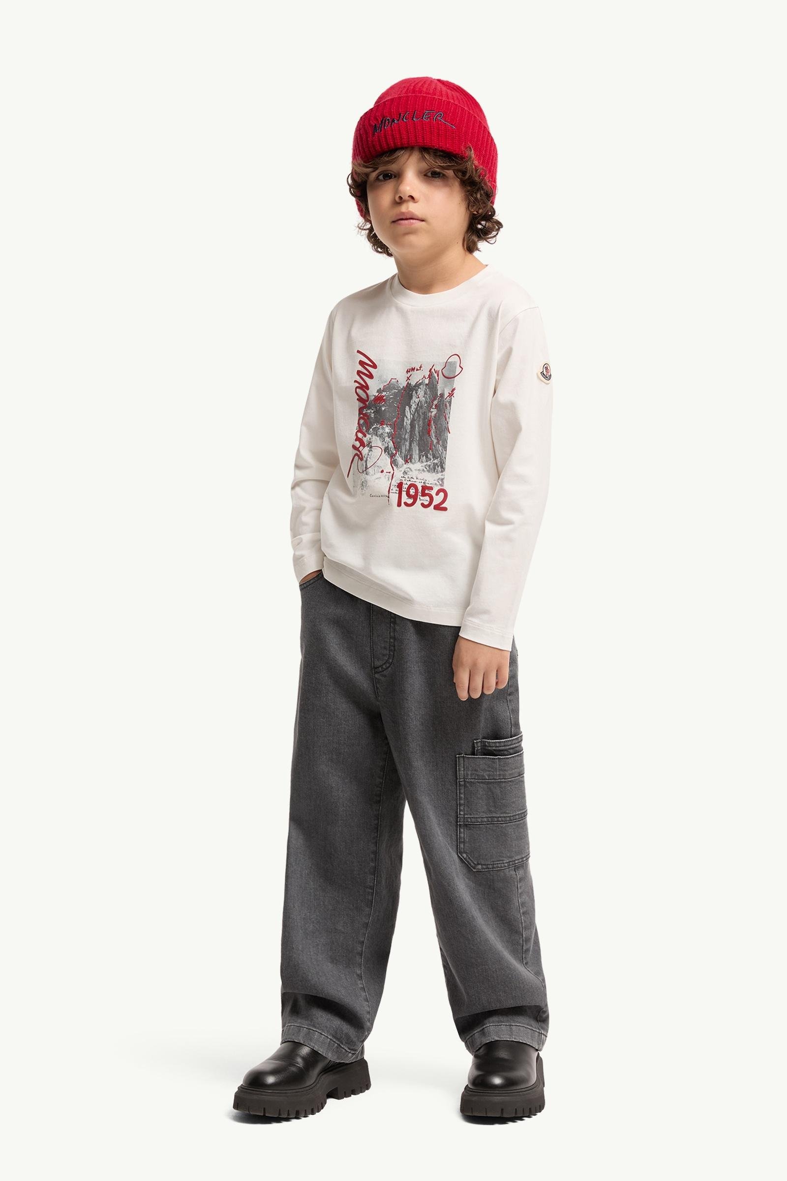 Alternative view of Mountain Long Sleeve Cotton T-Shirt