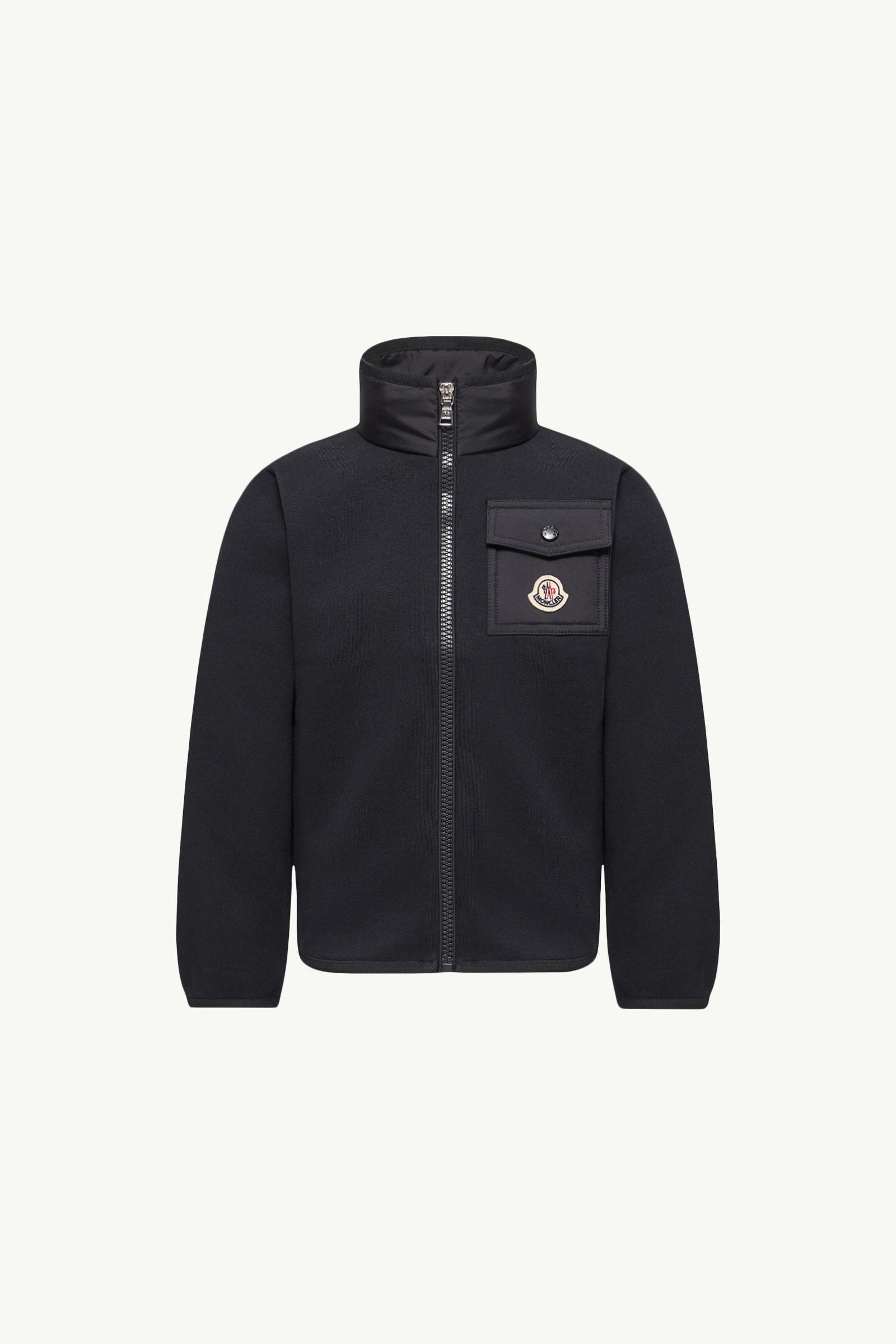 Cotton Zip-Up Sweatshirt