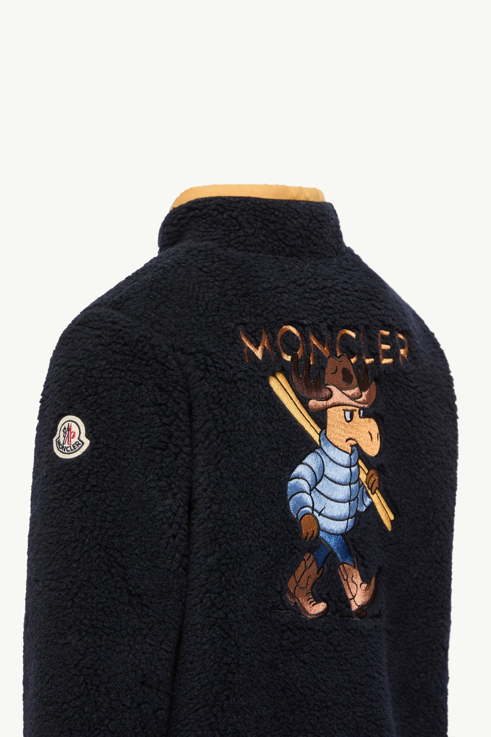Embroidered Cowboy Teddy Sweatshirt - 图片 3