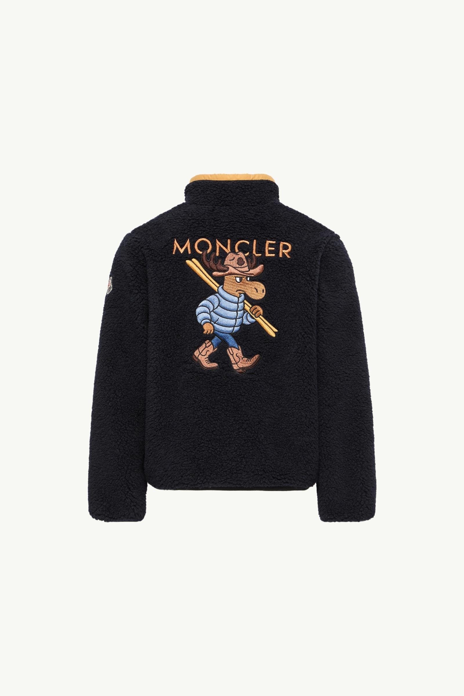 Embroidered Cowboy Teddy Sweatshirt - 图片 4