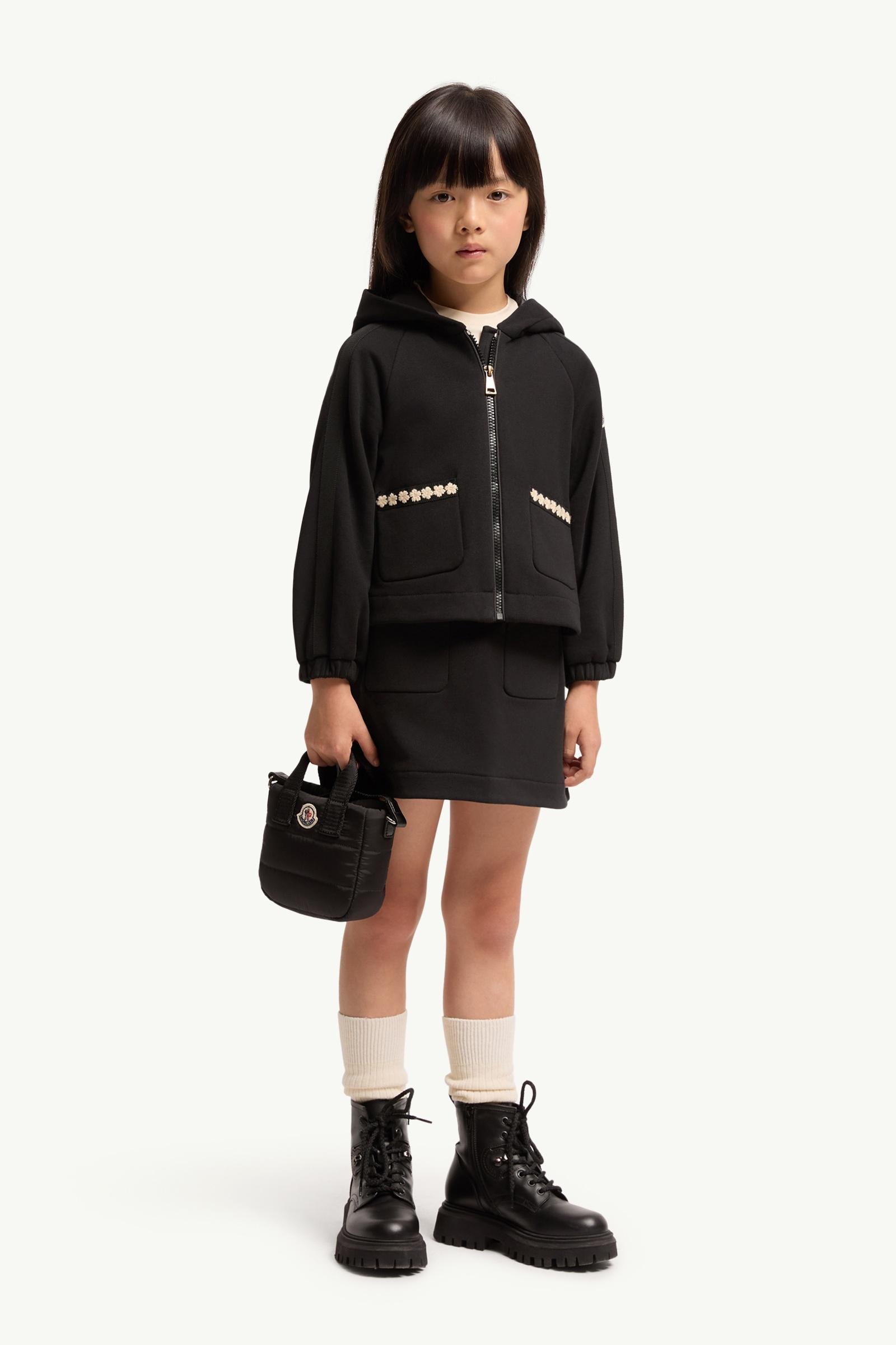 Alternative view of Cotton Blend Zip-Up Hoodie