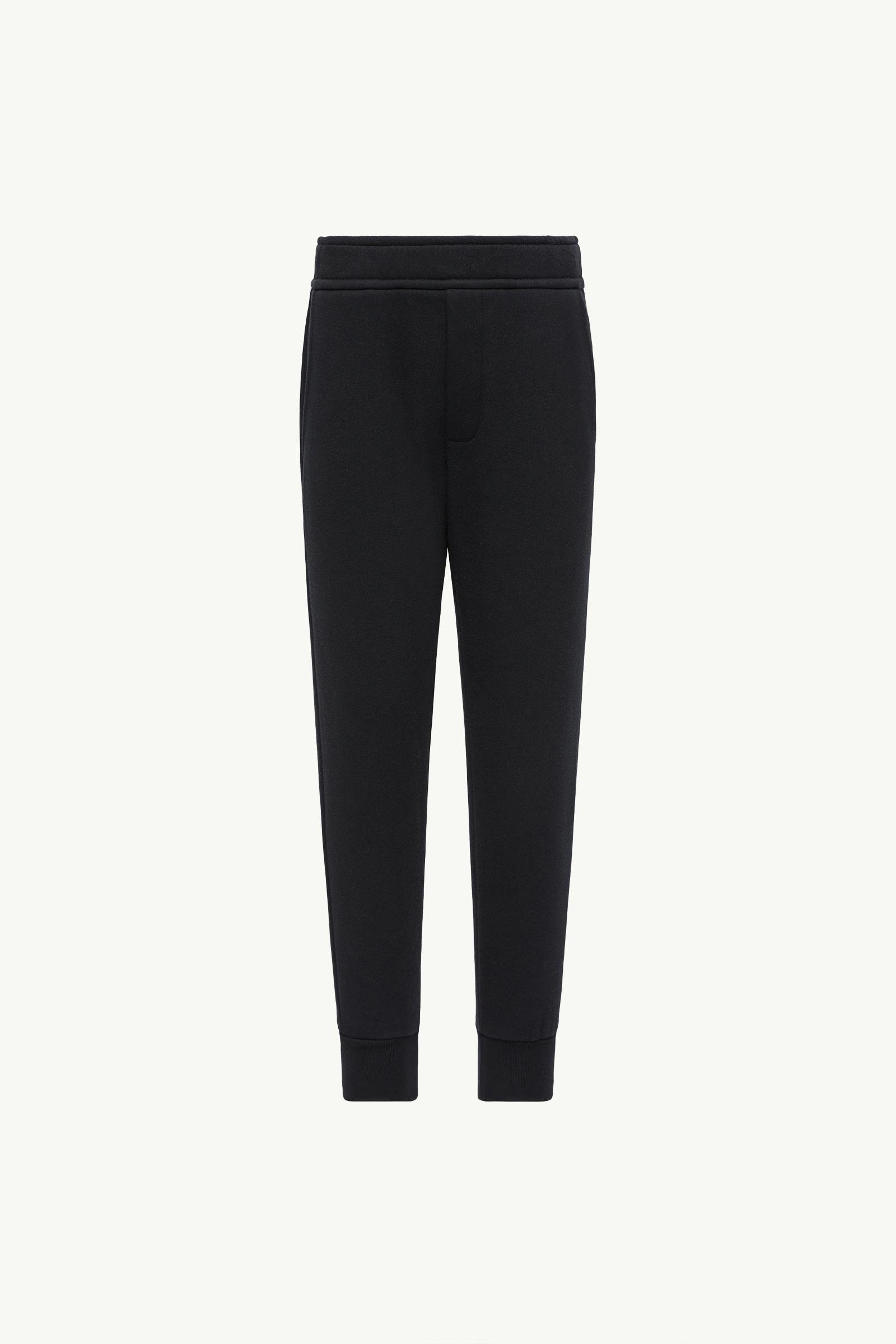 Cotton Jersey Track Pants with Teddy Pocket