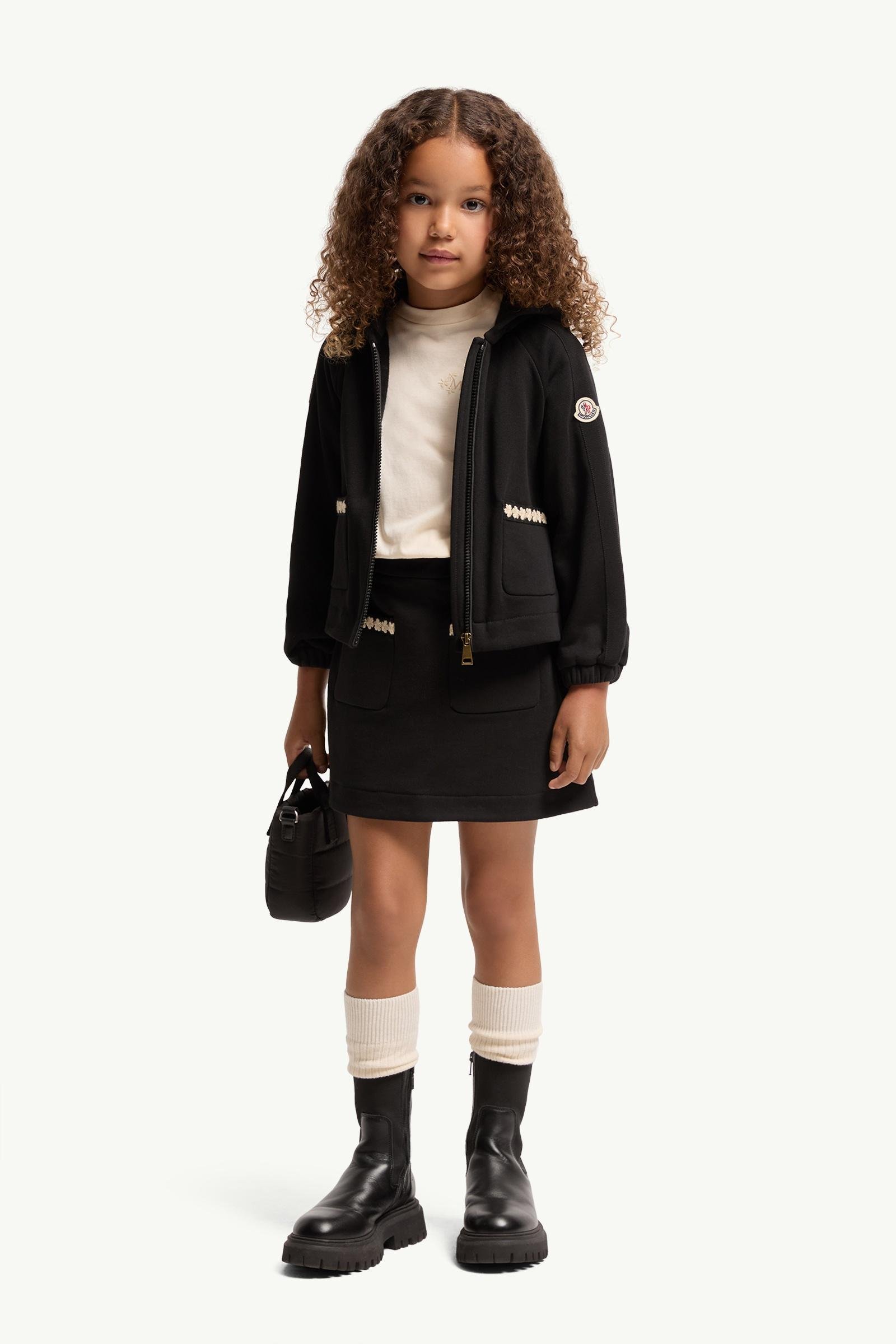 Alternative view of Floral Trim Cotton Skirt