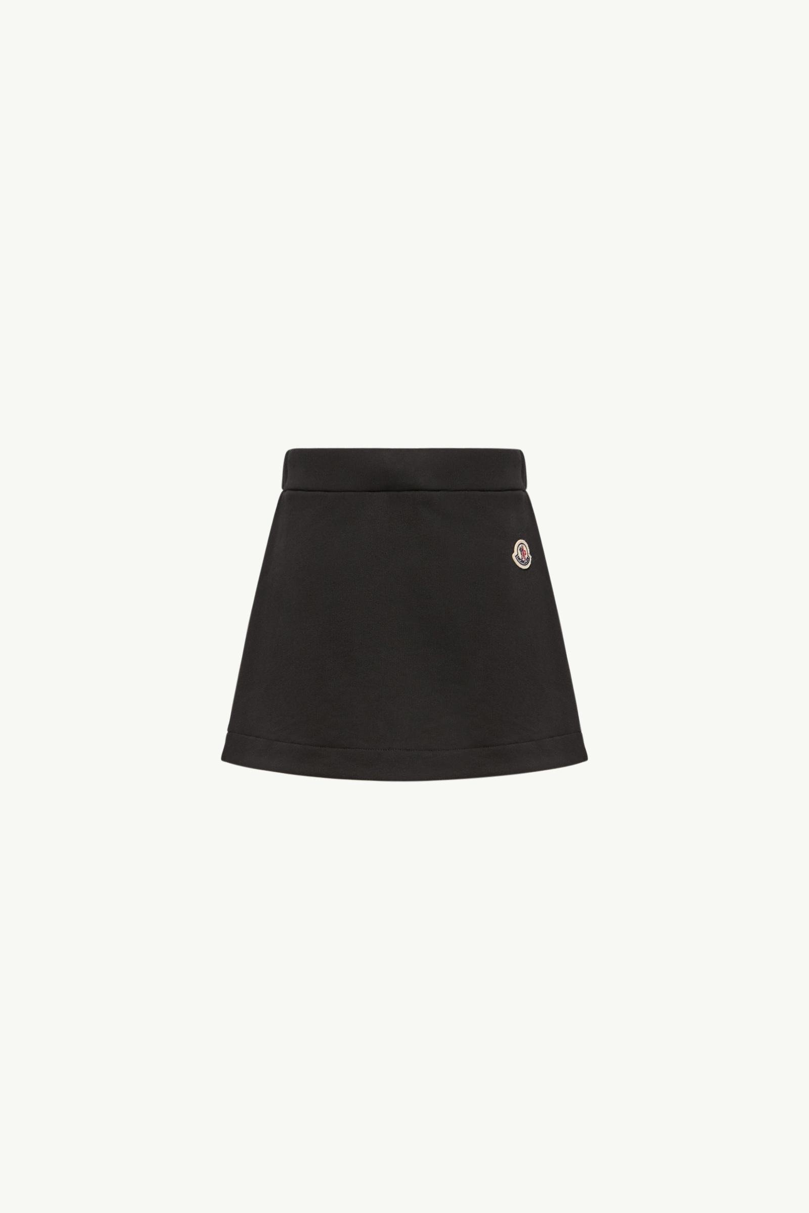 Floral Trim Cotton Skirt - 图片 4